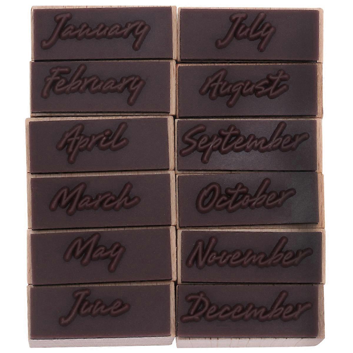 Book Stamps for Journaling Wooden Seal Stamp for Students Craft Enthusiasts 1Pc