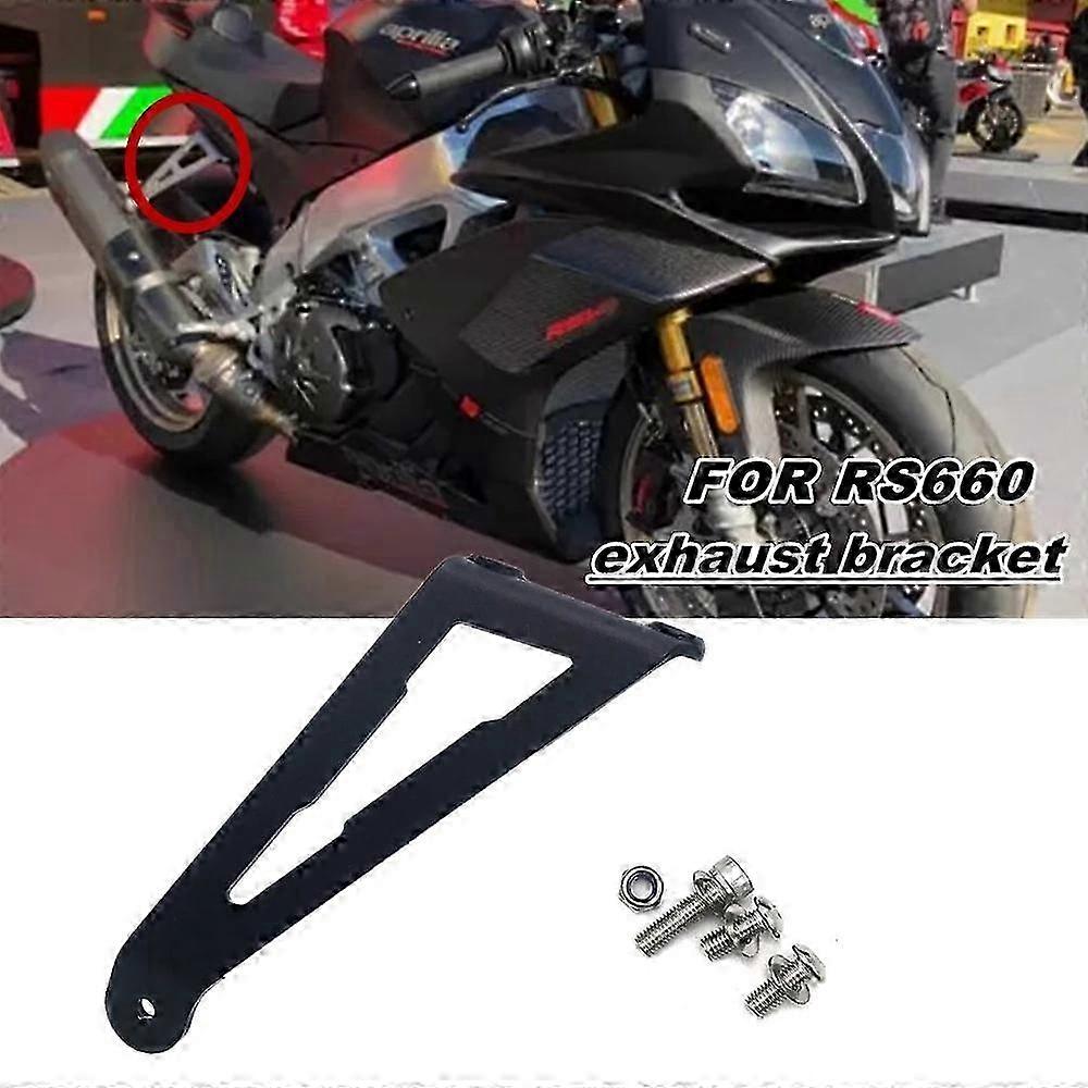 Rear pedal modification for motorcycle suitable for exhaust support of certain brand RS660 2021 2022