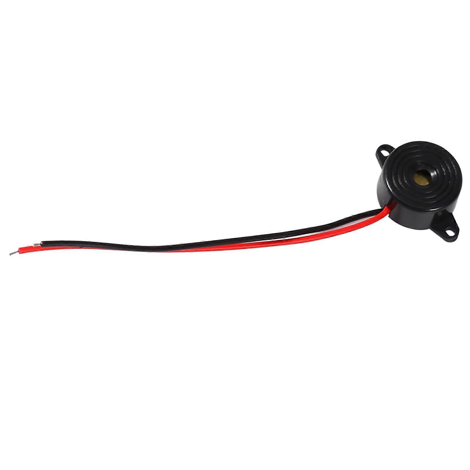 3-24V Piezo Electronic Sound-Impedance Matcher Built-In Multivibrator For Home Security Systems Black 23x12mm For Alarms