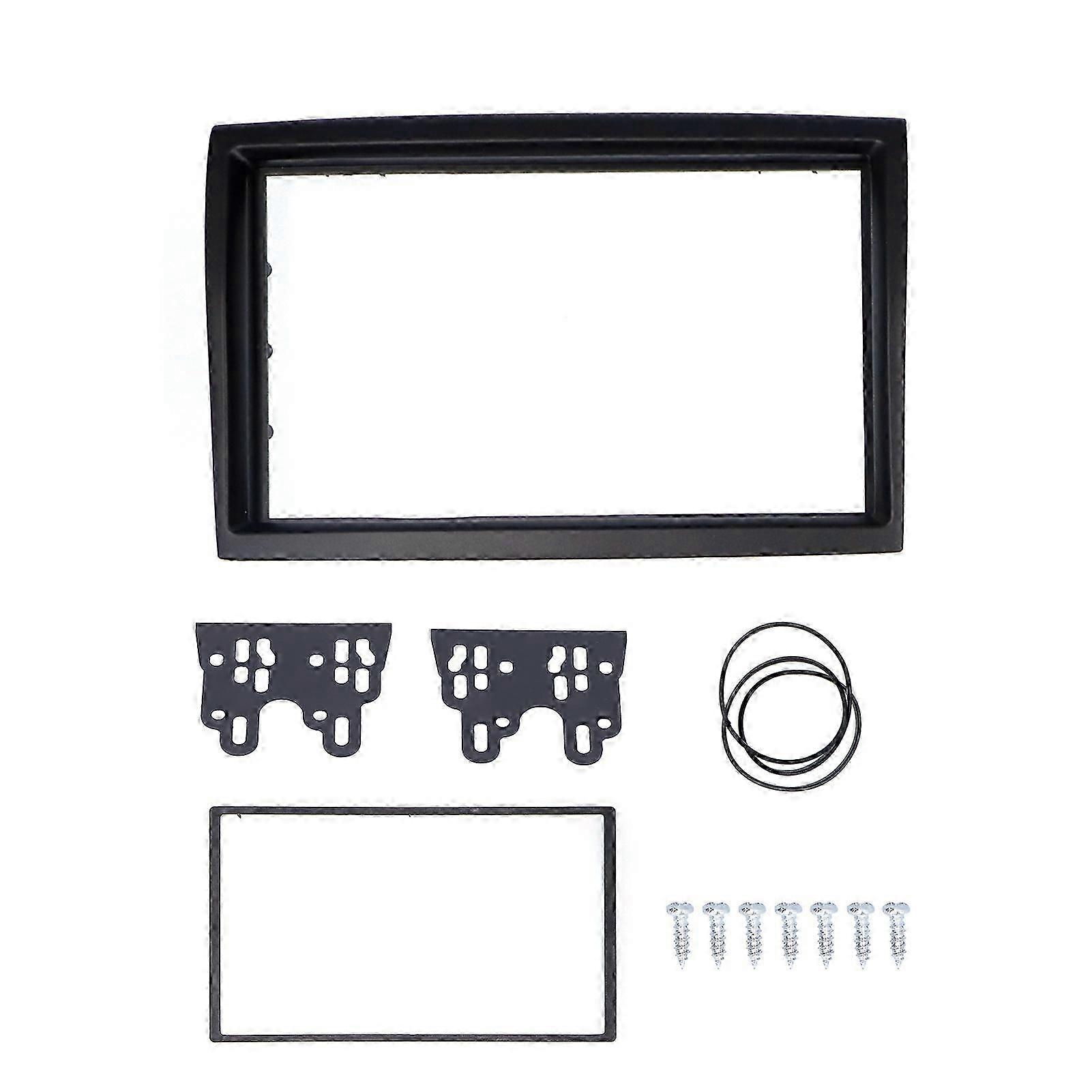 2Din Stereo Radio Fascia DVD Audio Navigation Panel Frame Suitable for Certain Brand Vehicle 2006+