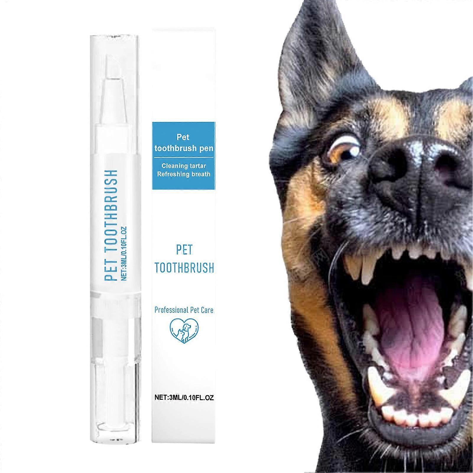 Dog toothbrushes, ergonomic dental cleaning stick, deep cleaning, soft remover, toothbrush stick for cats and dogs