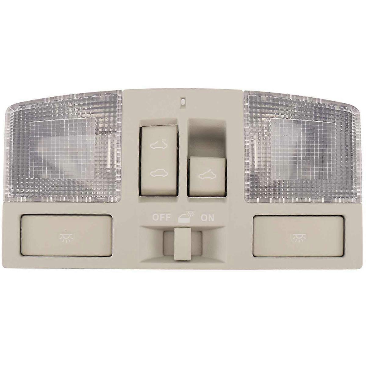 Car Overhead Console Assembly Roof Reading Lights with Sunroof Switch BBM6-69-970B-75 for 2010-2013