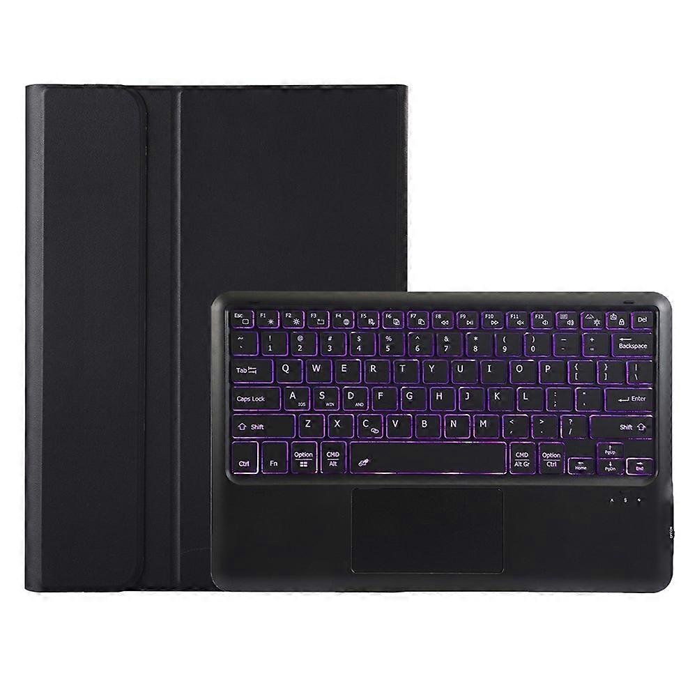 AH29-AS Compatible For Honor Pad 10 Detachable Bluetooth-Compatible Touchpad Backlit Keyboard Leather Tablet Case