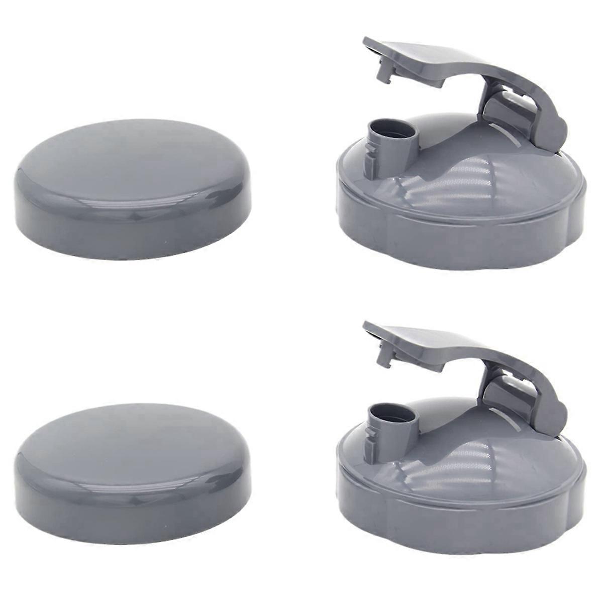 Blender Cups Flat Lid and Flip Top To-Go Lid Replacement Parts