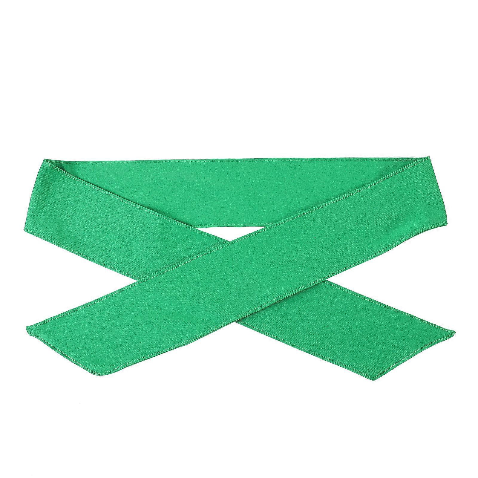 Headband Running Tie Headband Sports Activities Sweat Absorption Green 1Pcs