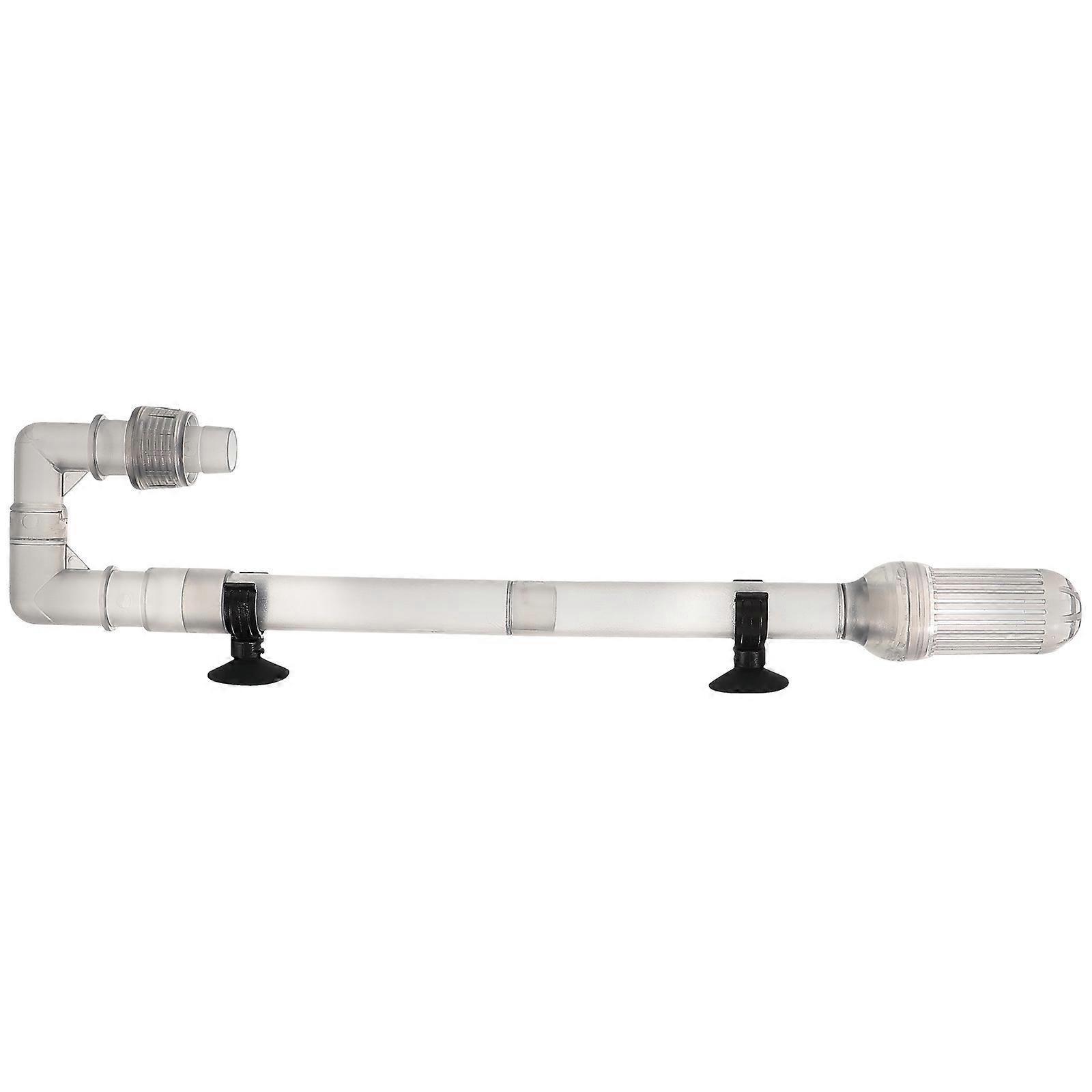 Small Water Pipe Aquarium Supply Fish Keeping 30x5.7cm 1Set