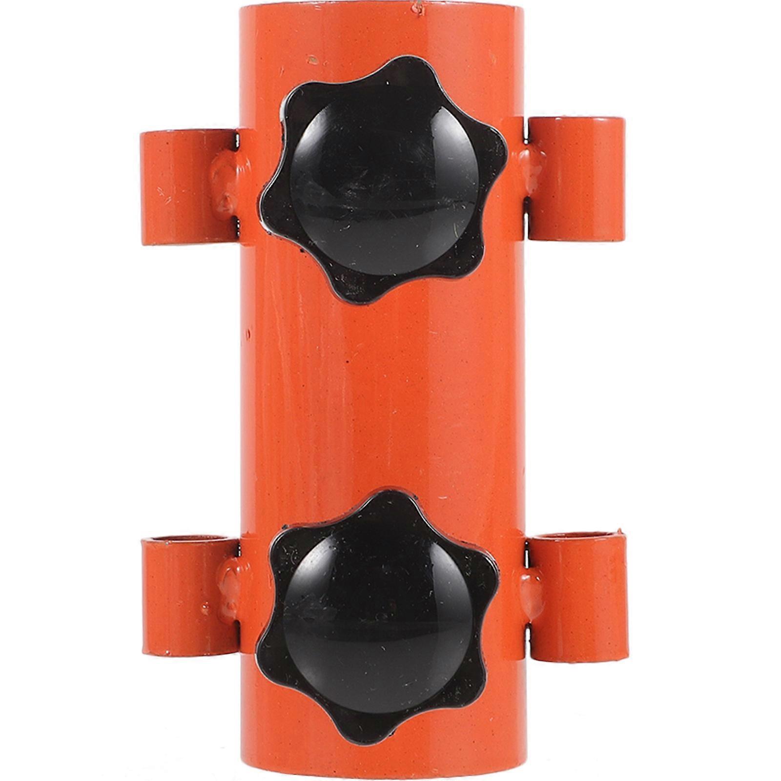 Camping Pole Mounted Hook Steel Parasol Stands Hiking 10x7cm Break Resistance 1Pack