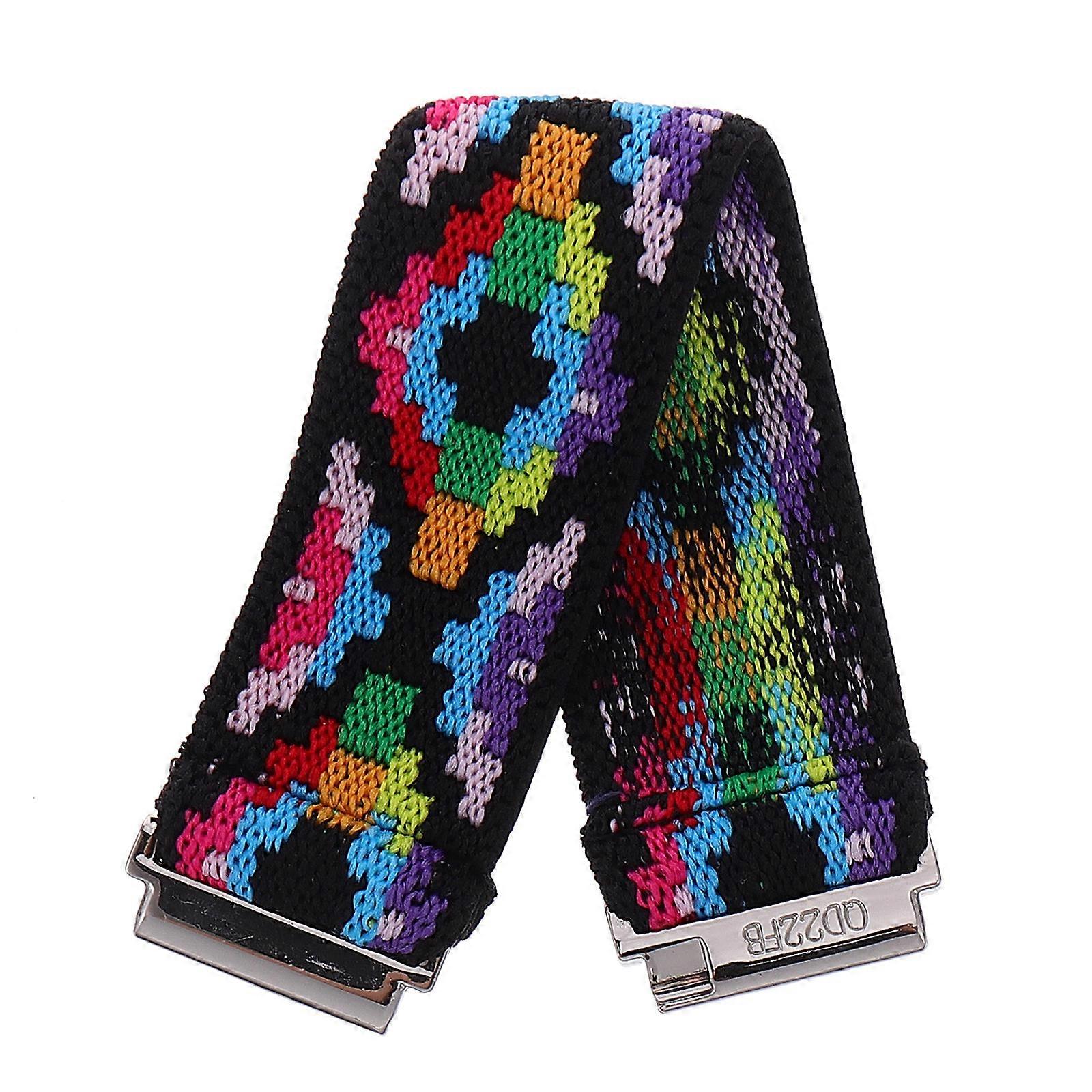 Replacement Watch Strap Band Adjustable Size Comfortable Wear Secure Fit Nylon Watchband For Daily Use 1Pcs