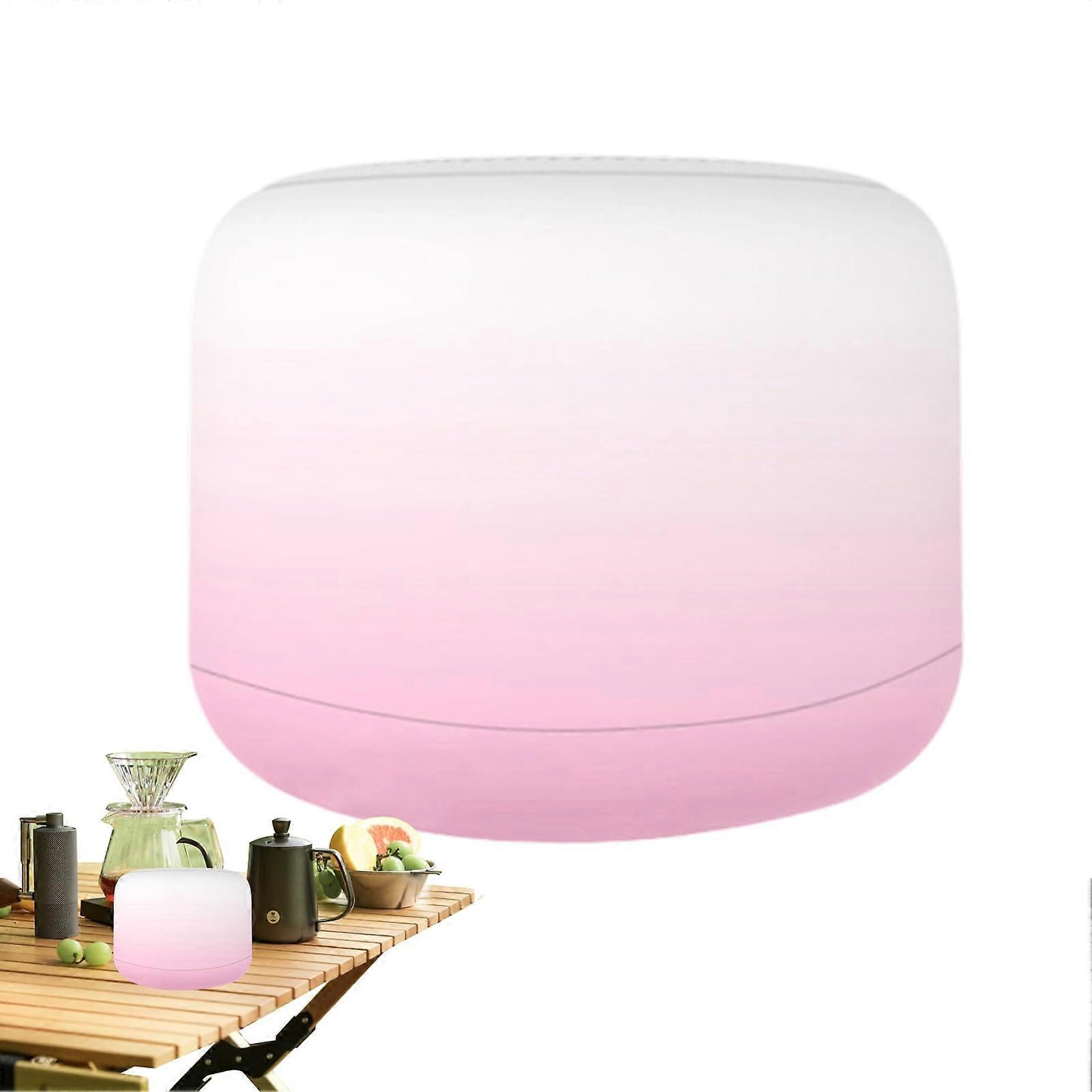 Speaker Subwoofer Speaker for Outdoor Activities Lightweight Music Device with LongLasting Battery for Business Trips, Home, and School Pink
