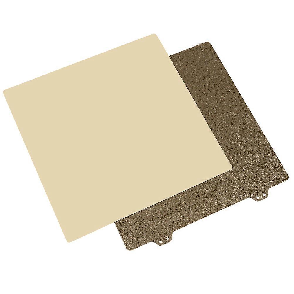 Magnetic Mount Plate Double Sided Sheet Pei 3D Printing Golden 30 X 30 X 0.2 Cm Support 1Set