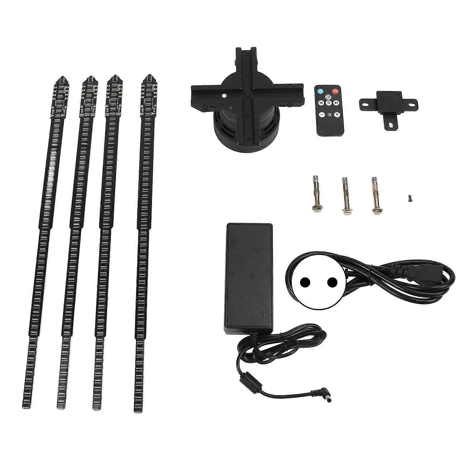 2K HD 3D Hologram Projector with WiFi, Screen Casting, and Remote Control - EU Plug