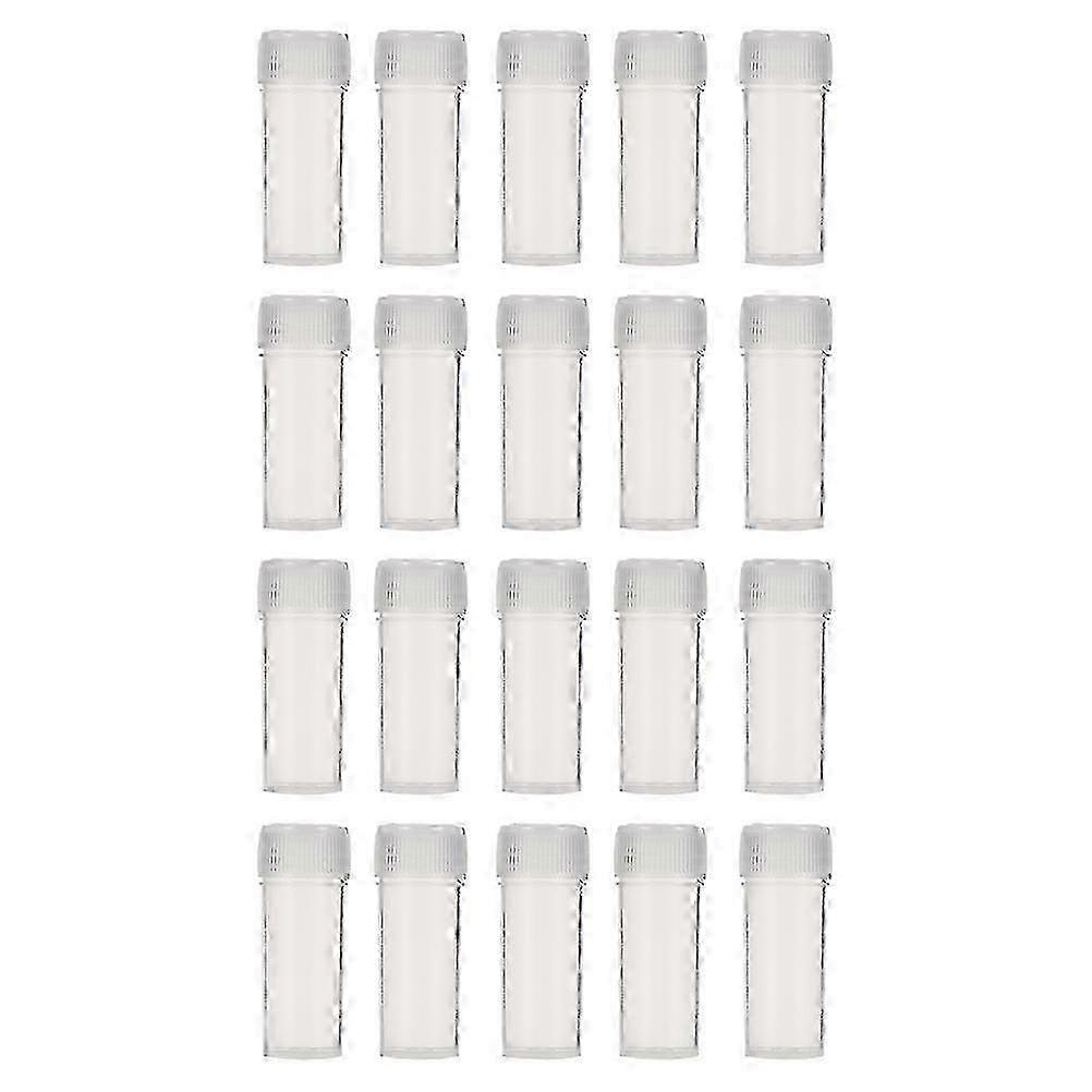 200 sztuk 5ML przezroczyste plastikowe butelki olejków eterycznych - małe pojemniki wielokrotnego napełniania 4,2x1,6 CM do olejków DIY i organizowania