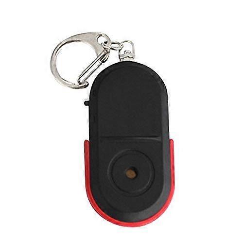 Ghulumn Mini Whistle AntiLost Key Finder, Wireless Smart Tag Locator, Key Tracker with Whistle Sound and LED Light, Bright Locator