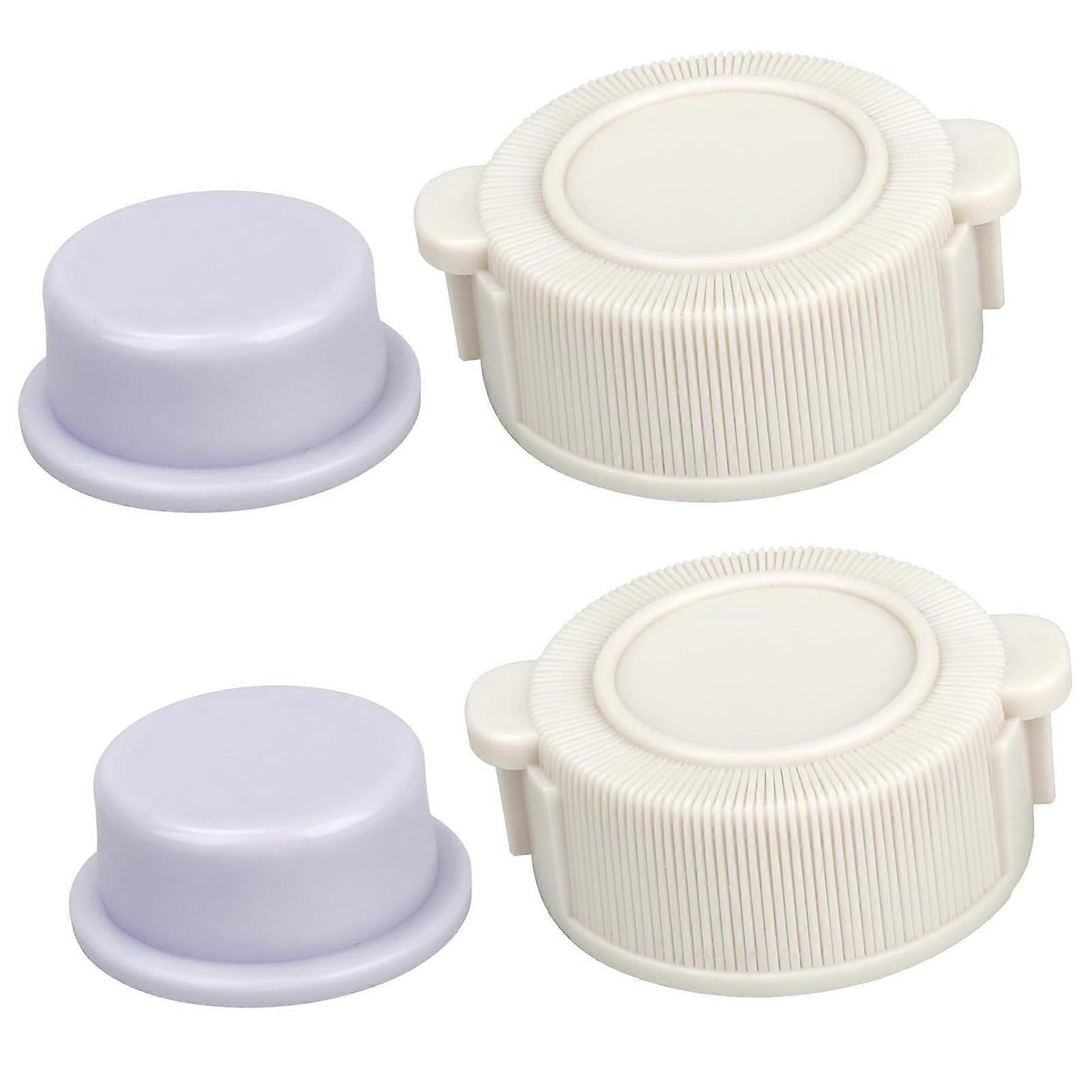 Swimming Pool Drain Valves Replacement Includes Cover Plugs ABS Durability for Easyly Installation Multicolor