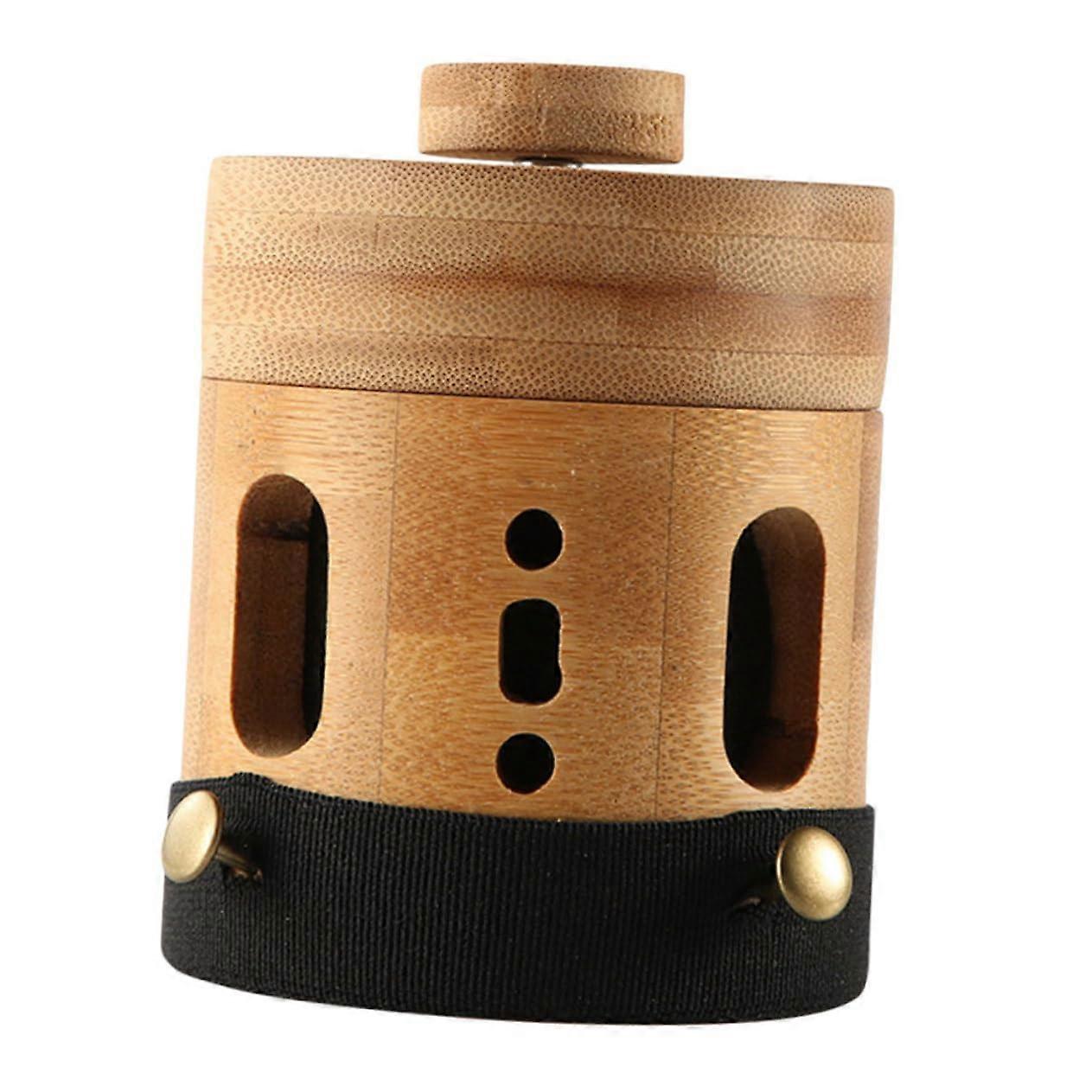 Moxibustion Box Bamboo With Portable Strap For Legs Back And Arms