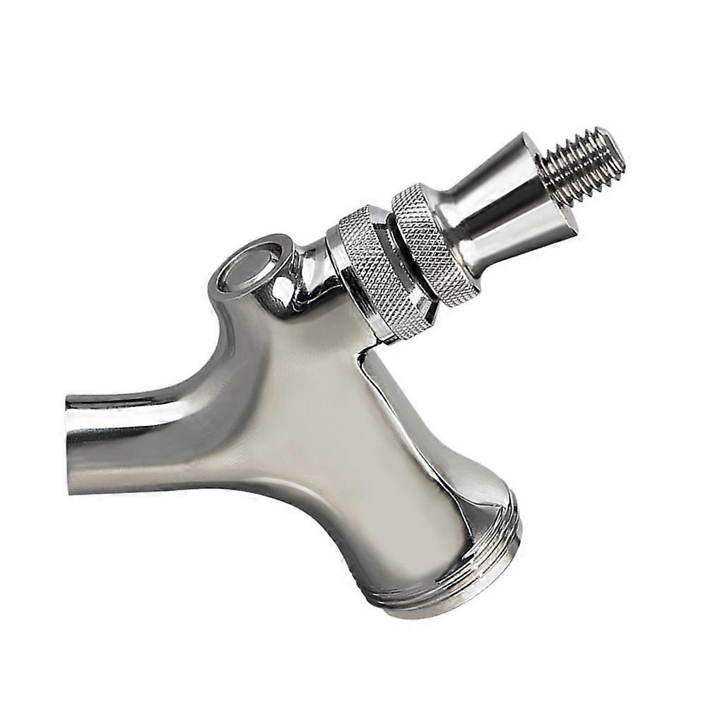 Wine Holder Tap Ideal for Home Bar or Store Made of Stainless Steel and Brass with Glossy Finish Silver
