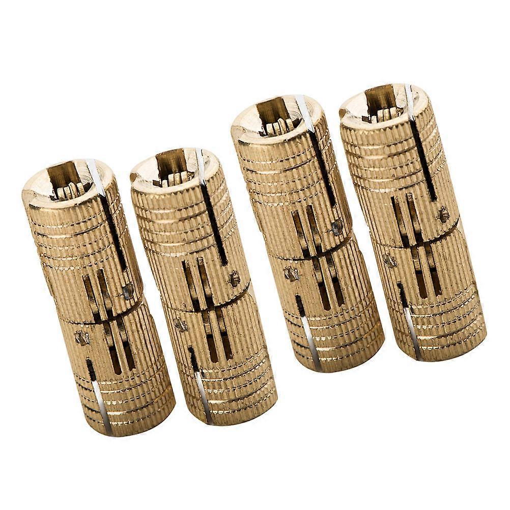 Self Closing Spring Hinges 14MM Copper Cylindrical hinge for DIY Jewelry Box Cases Golden Color Durable Metal Hardware with Screws