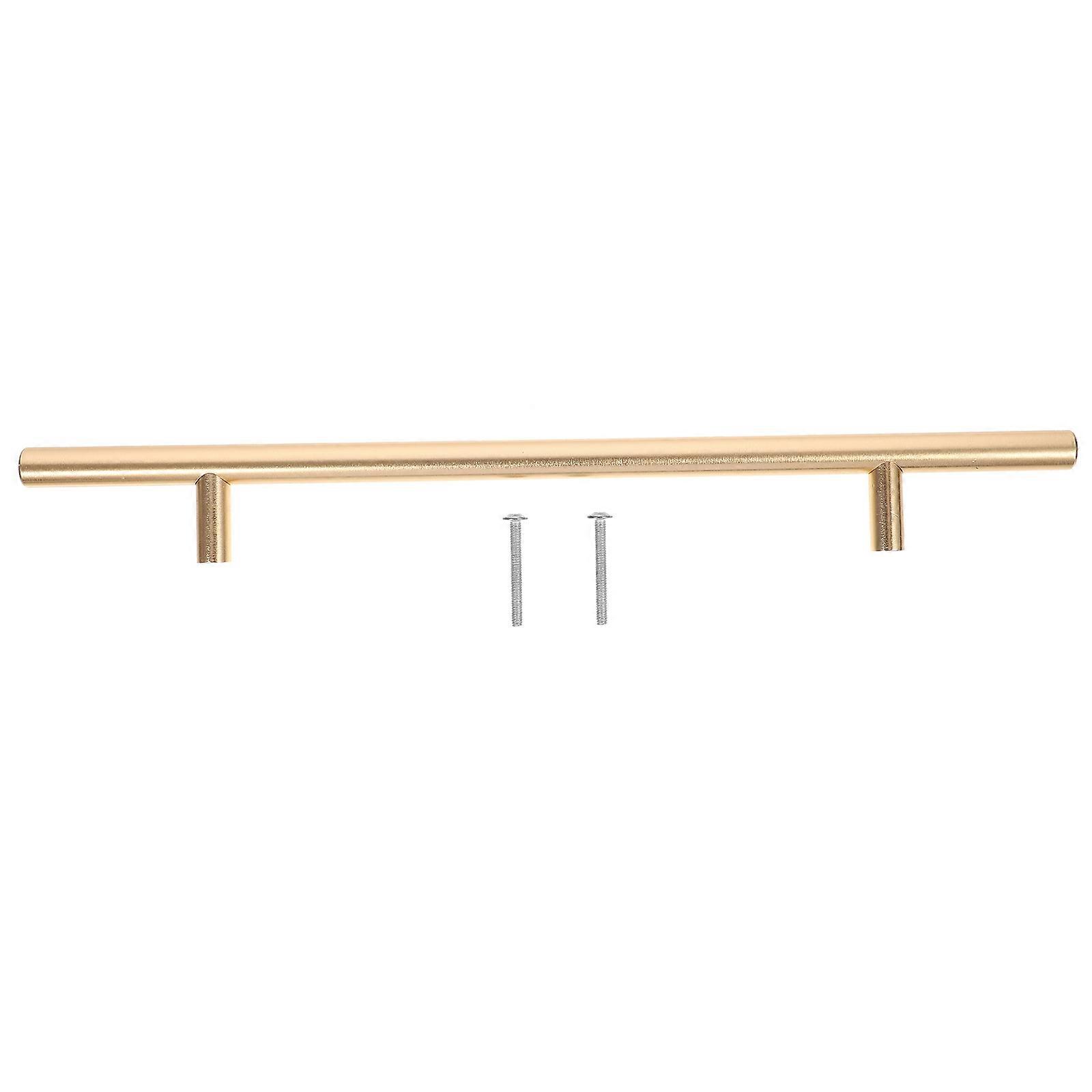 Rust-resistant Cabinet Pulls Stainless Steel Handles Simple Structure Home Improvement 25X3.2cm Smooth Handling 2Pcs