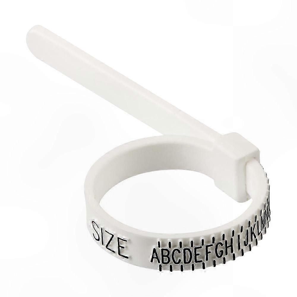 Adjustable Ring Sizer Tool with Size Chart for Men and Women A-Z