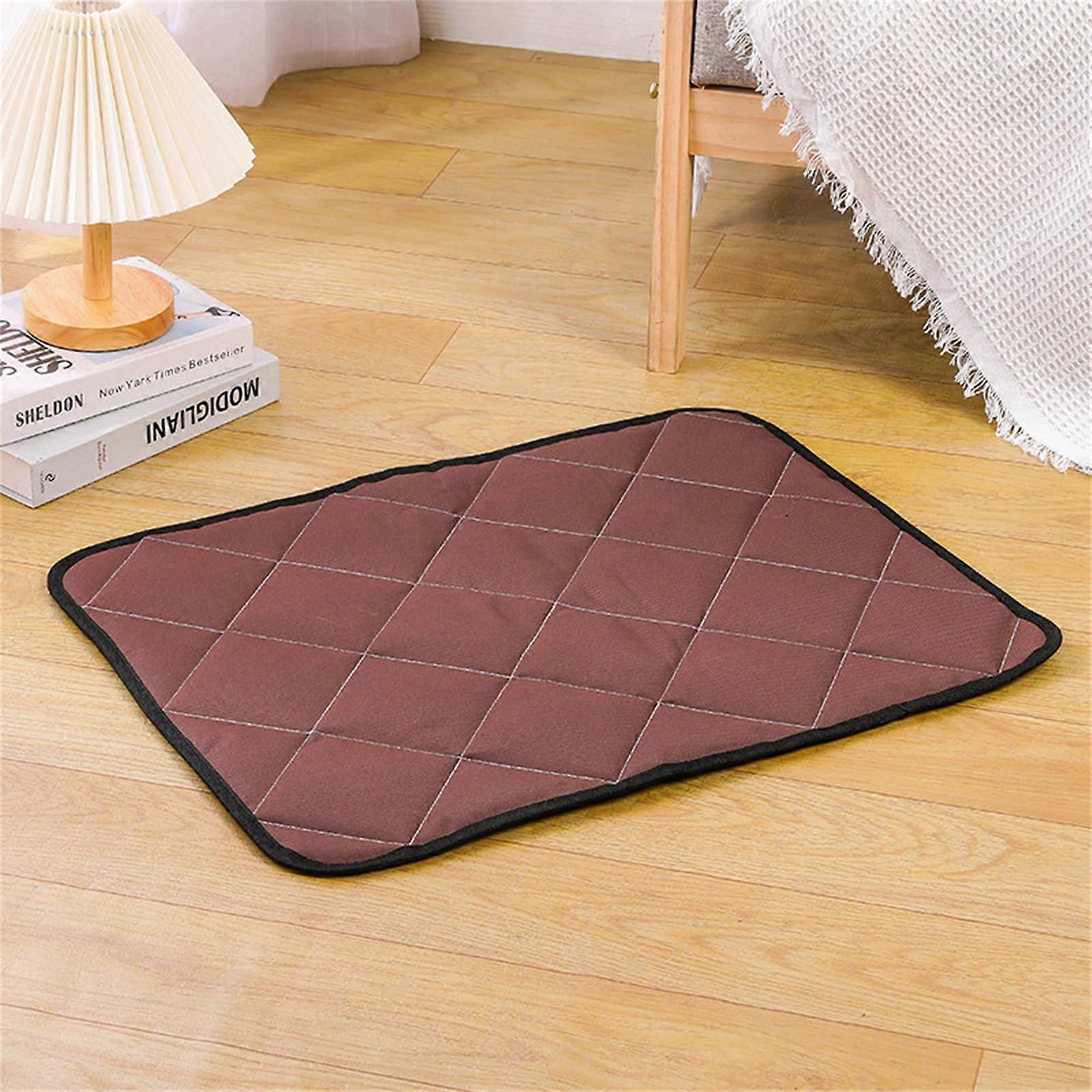 Puppy Pads Reusable PIPI Mats for Dogs, Washable Incontinence Pad for Puppies and Senior Dogs, 40x30cm Coffee