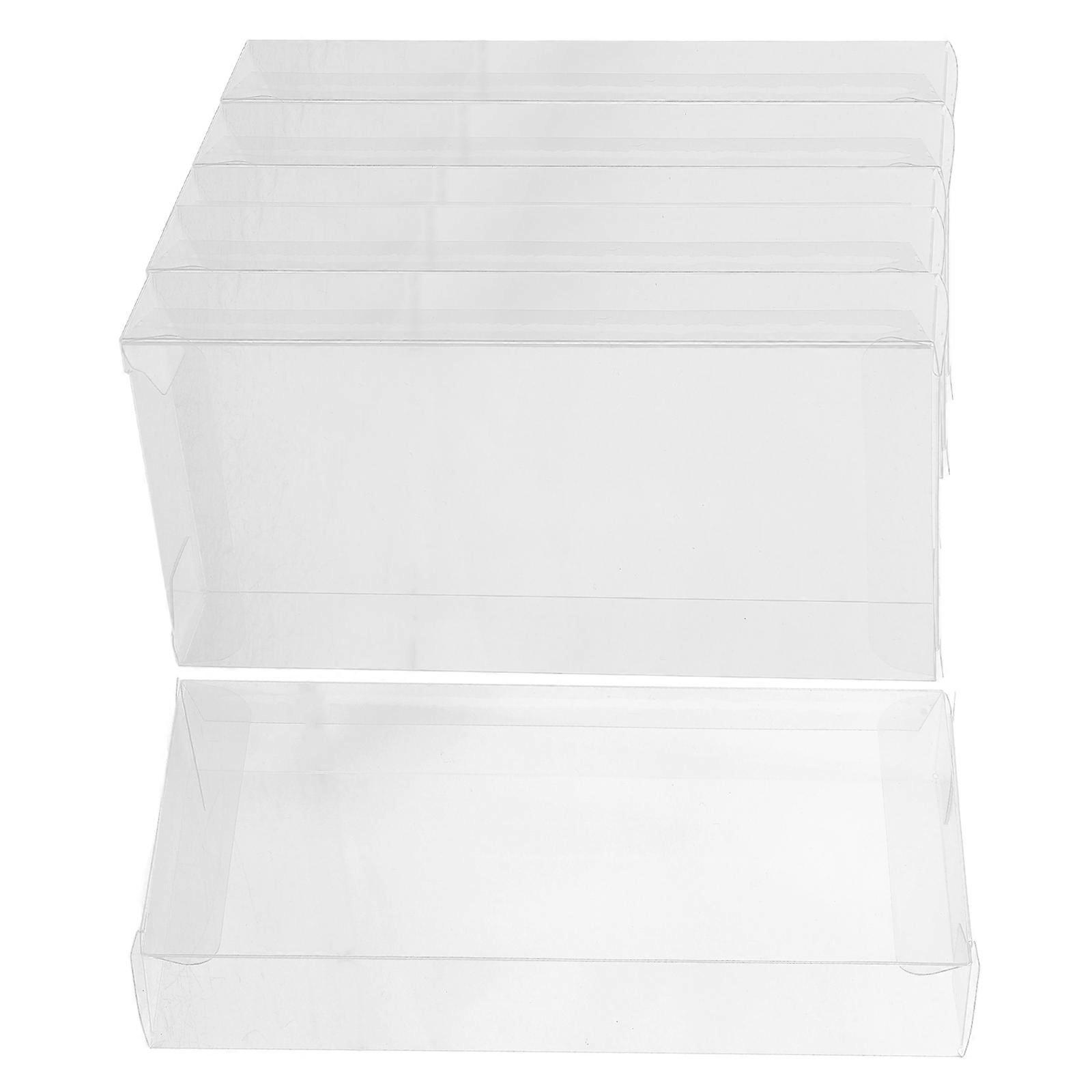 Clear Candy Boxes for Party Favors and Gifts PET Material Transparent Easy to Assemble 12pcs
