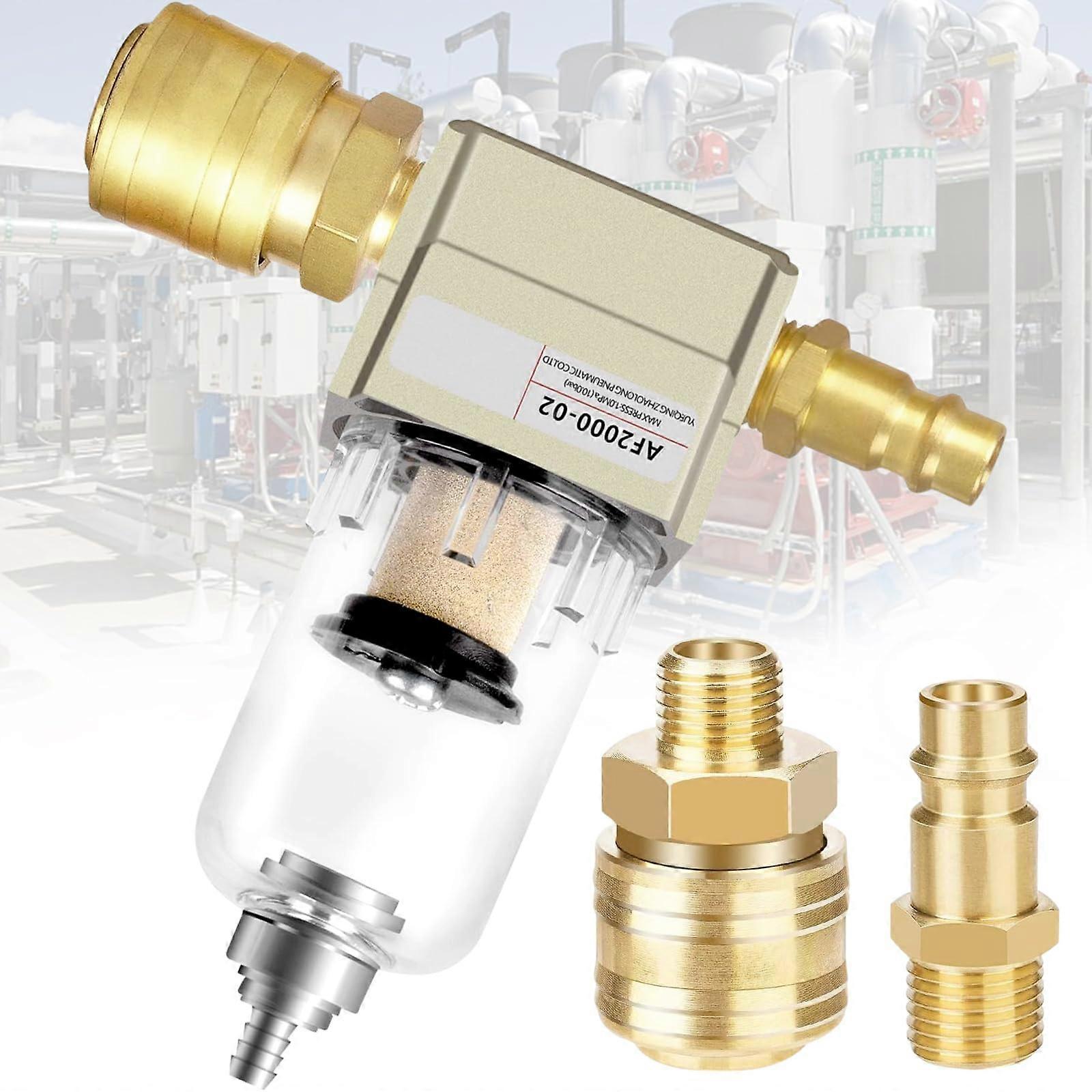 Compressed Air Water Separator with Quick Coupling for Filter Pressure Regulator