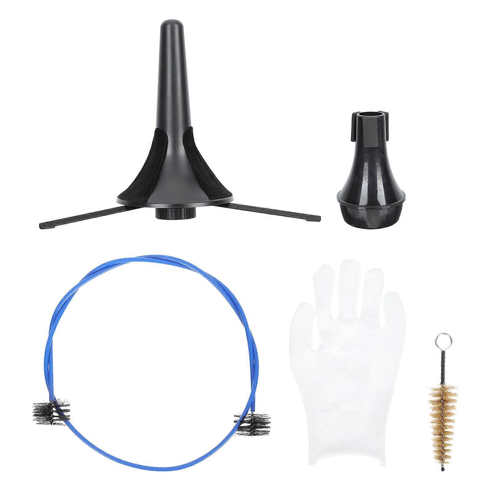 Trumpet Cleaning Brush Set For Wind Instruments, Double-end Design For Maintenance, Assorted Color 1 Set With Flexible Features