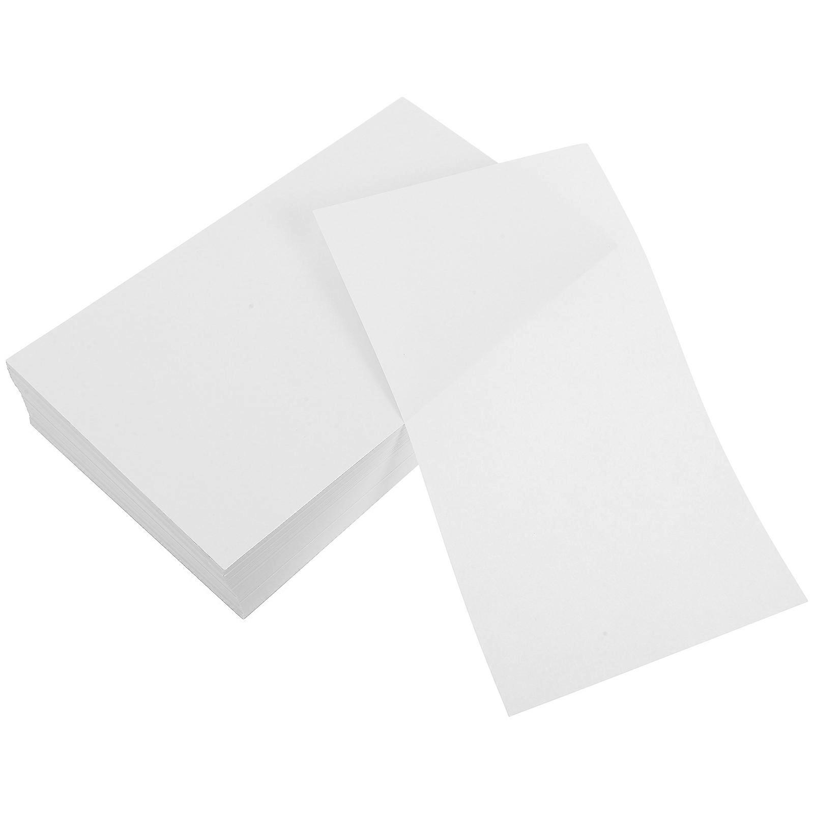 Printer Paper Sheets Thick 500 Sheets For Office Work Craft Projects White Construction