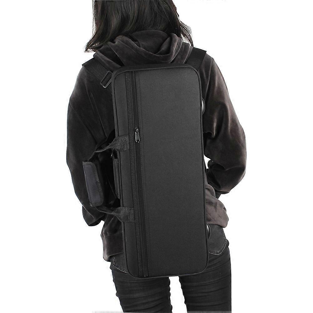 Portable Musical Instrument Storage Bag For Trumpet Equipped With Two Zipped Compartments For Easy Organization 1Set