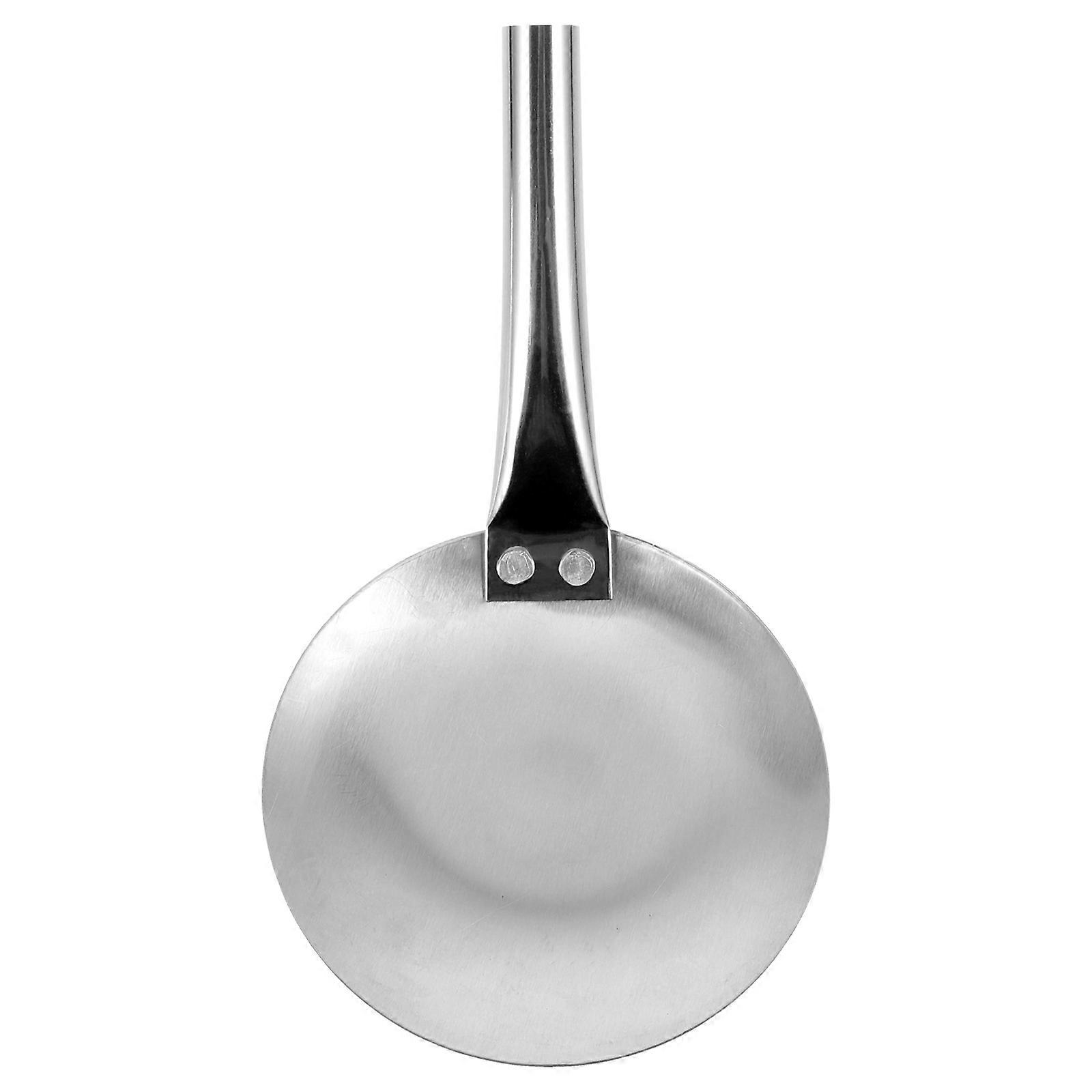 Stainless Steel Tofu Serving Spoon with Thickened Handle Multi Functional Kitchen Scoop for Stirring, Scooping, and Serving Food or Soup
