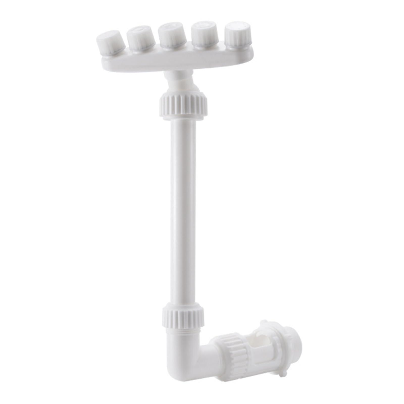 Adjustable pool fountain with 5 nozzles