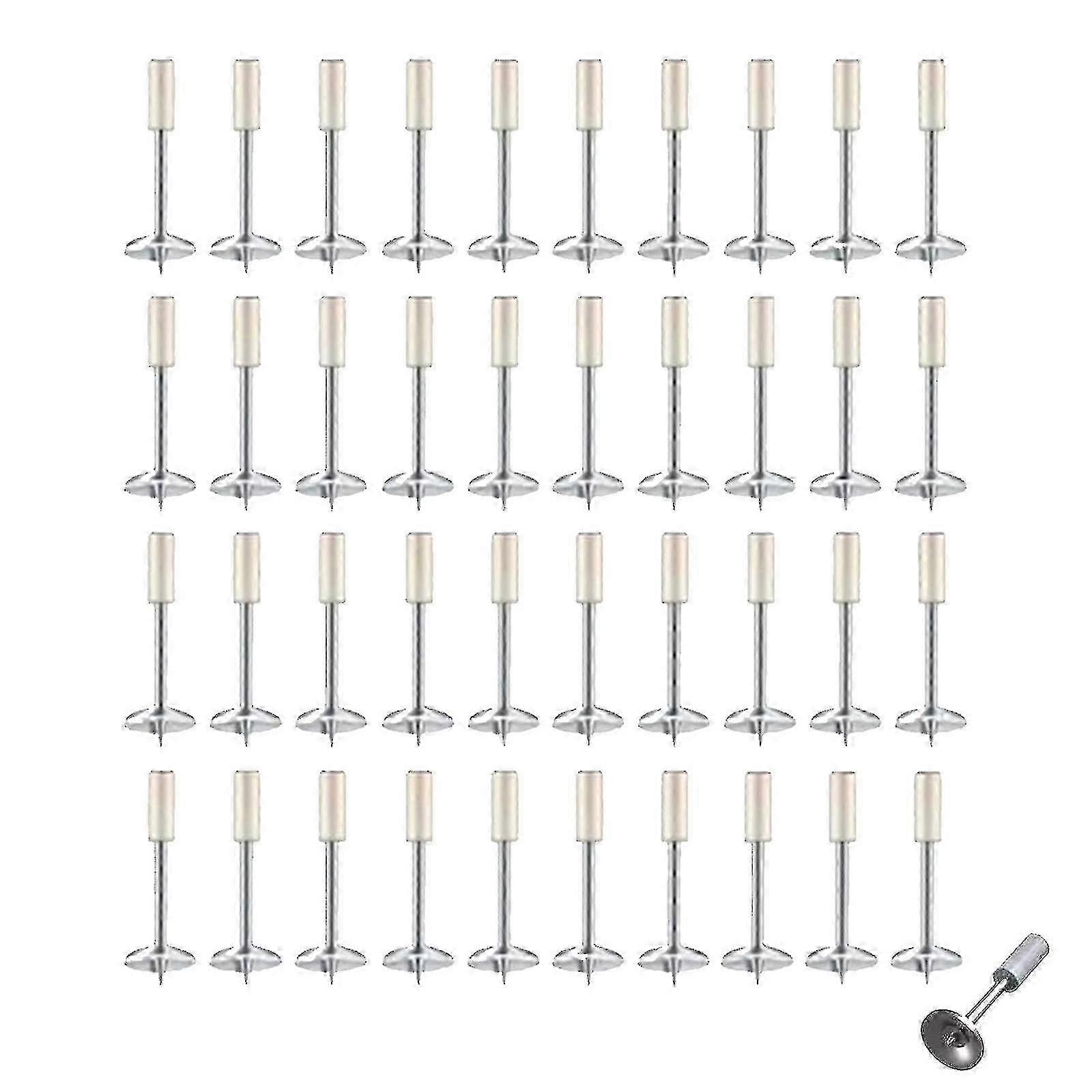 40pcs Powerful Concrete Nail Steel Mini Round Nails For Nail Gun