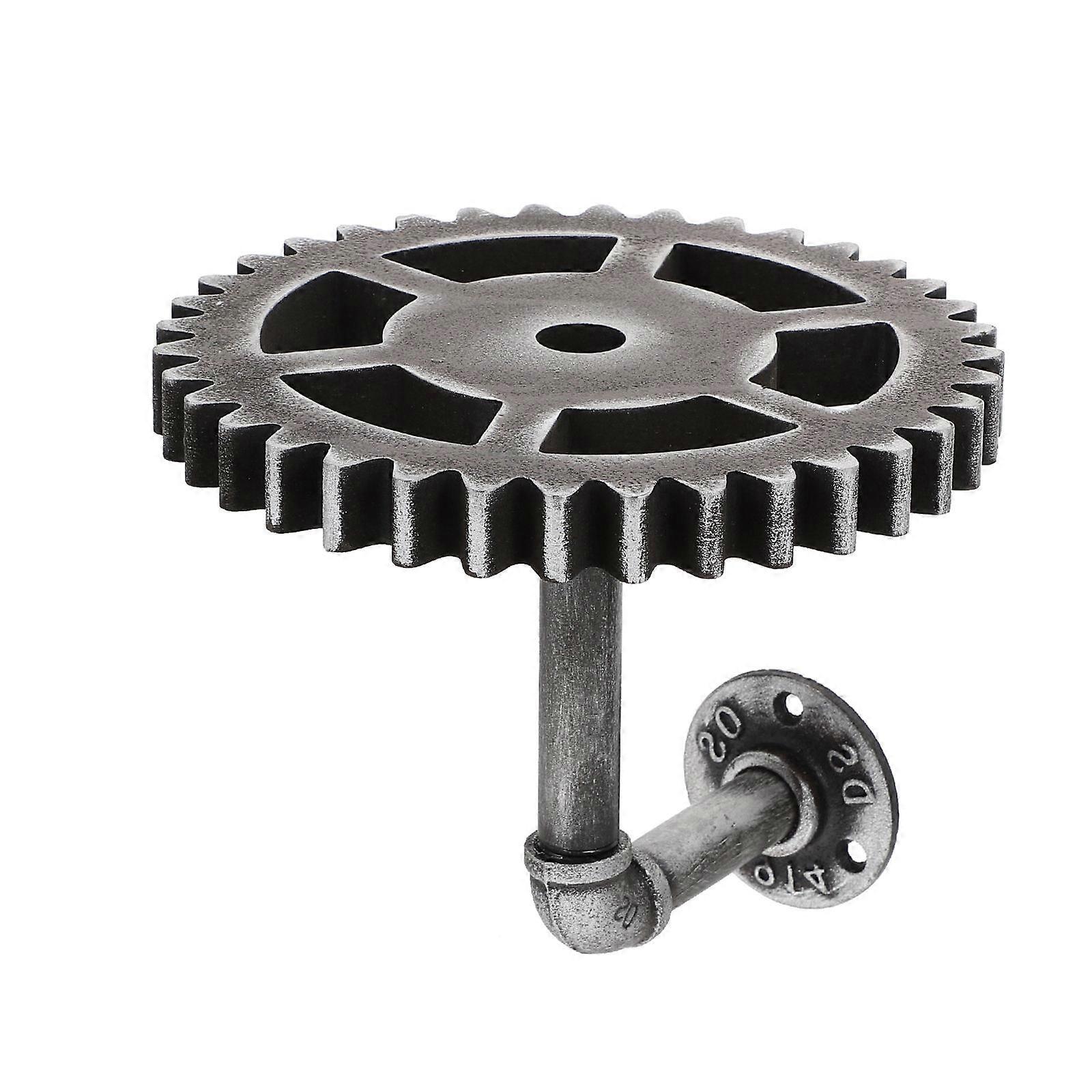 Rugged Gear Shelf, Vintage Bracket for Modern Wall Organization