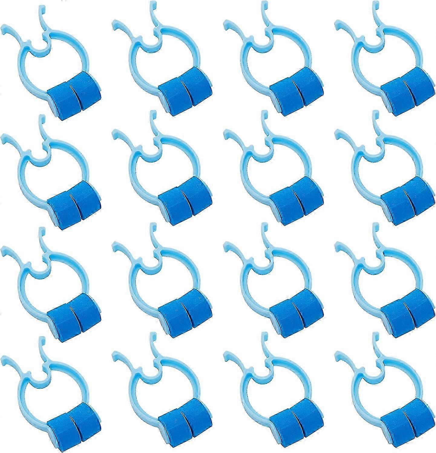 10 Pieces Nose Stop Clips Nose Nasal Stopper Clips Plastic Foam Nose Clips for Accidental or Emergen