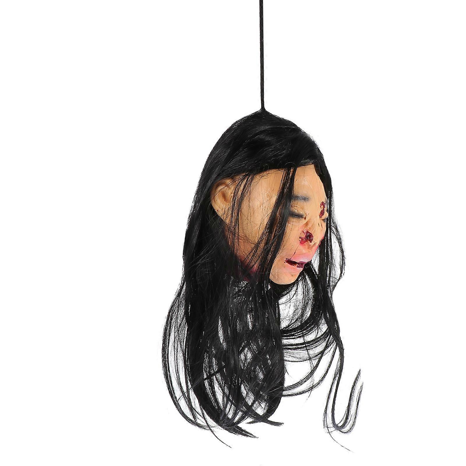Fake Head Halloween Horrible Decoration For Haunted House Size 24.00X16.00X15.00CM Function 1Set
