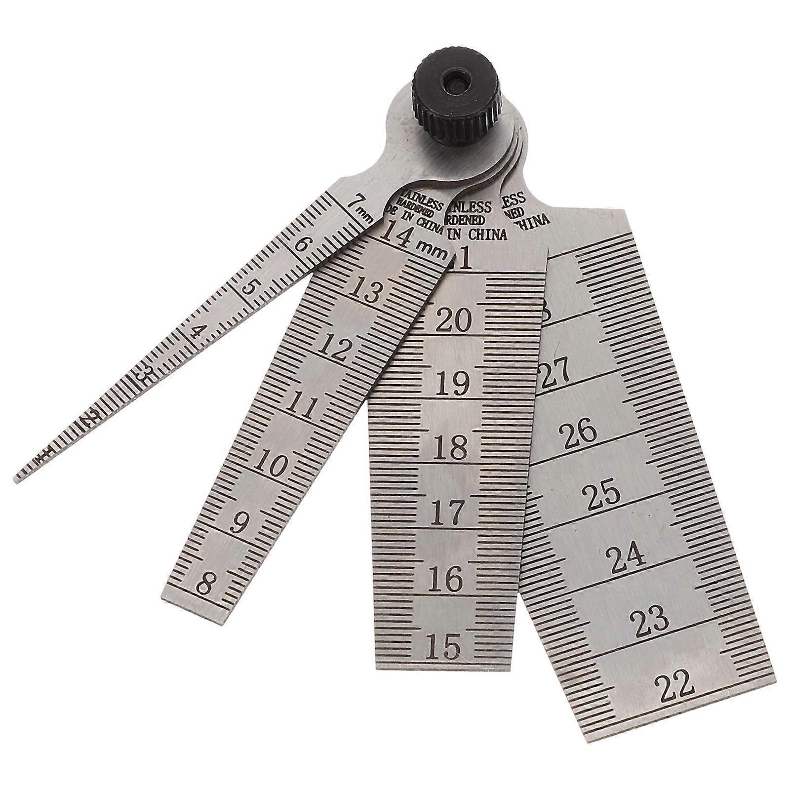 Stainless Steel Feeler Gauge Set Precision Gap Measuring Tool for Automotive, Machining, and Home Decor Applications