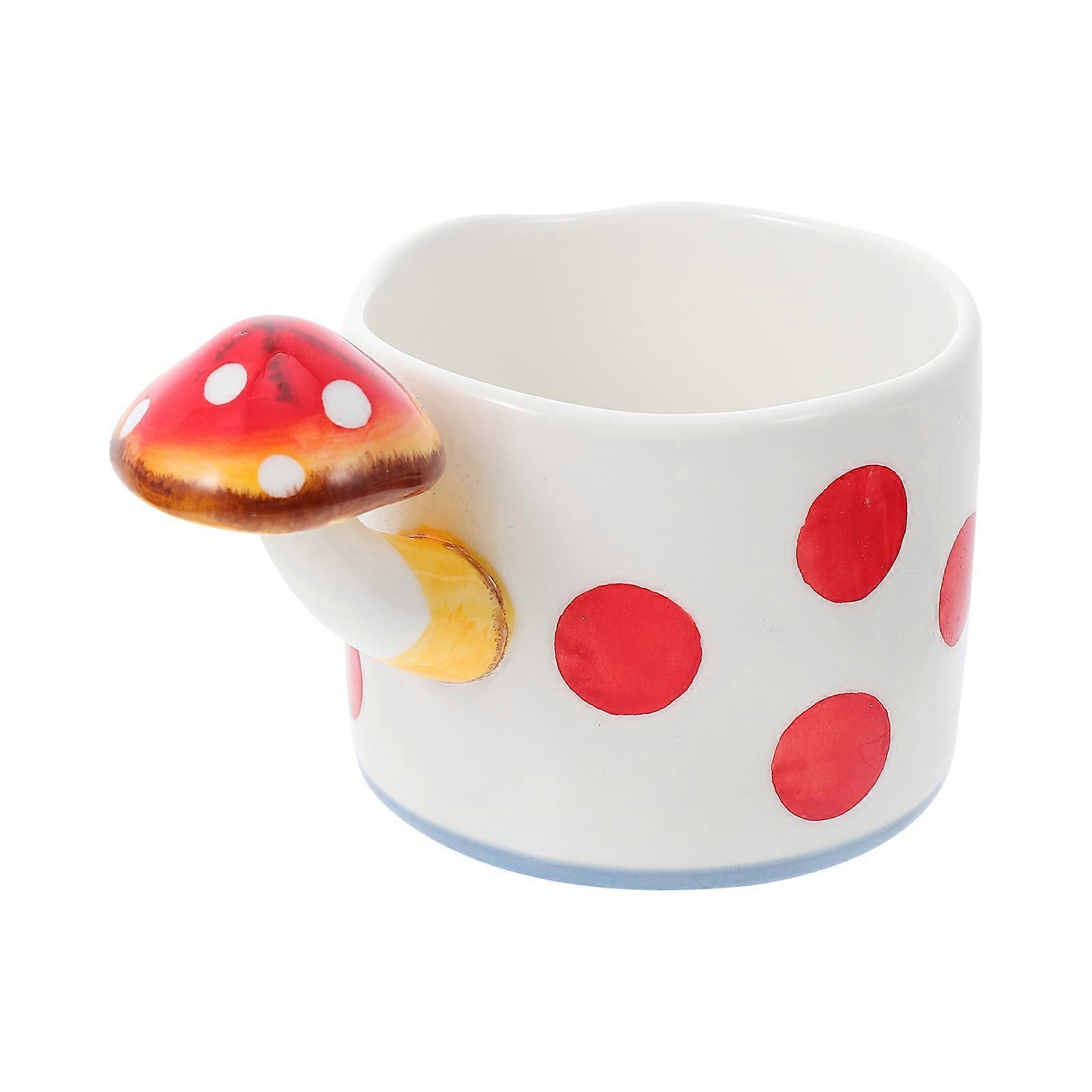 champignon form keramisk vandkop husholdning kaffe krus kreativ drikkekop