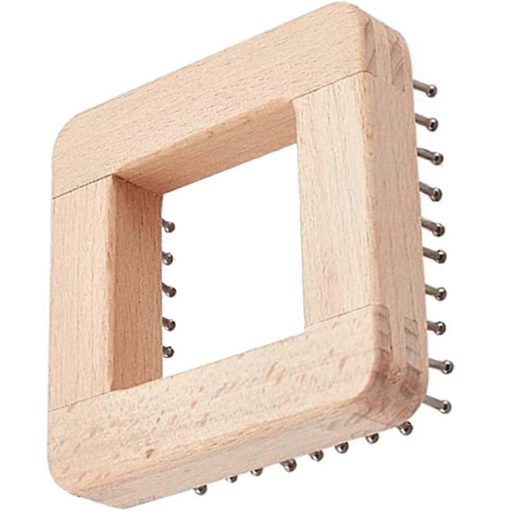 Wooden Knitting for DIY Crafts with Practical Design Beige Color Suitable for Beginners and