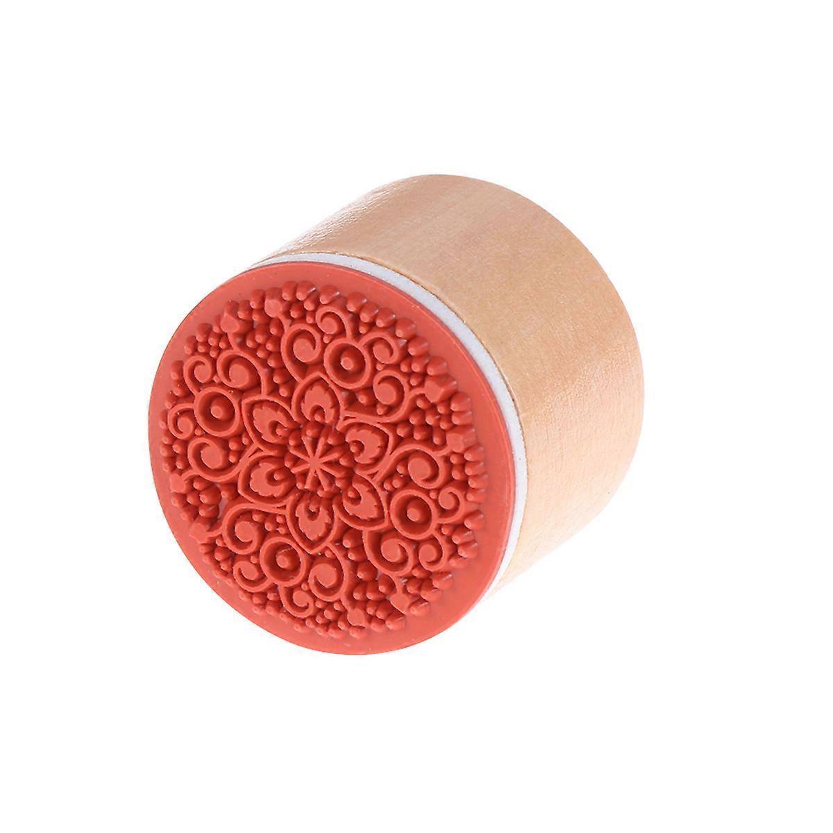 Wooden Stamps for Playing Beige Color Perfect for Scrapbook and Craft Projects 1.5 Inches