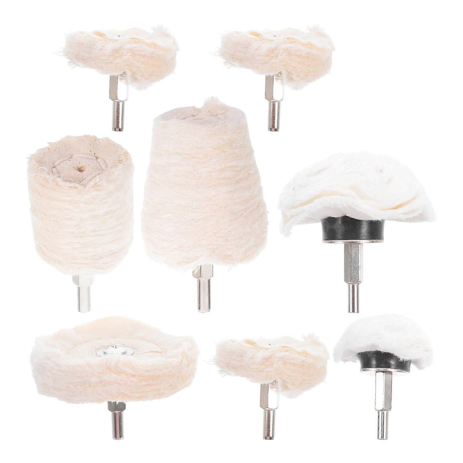 Polishing Buffing Wheel 8Pcs Set Suitable For Professionals 8X8X5CM With Multifunctional Use