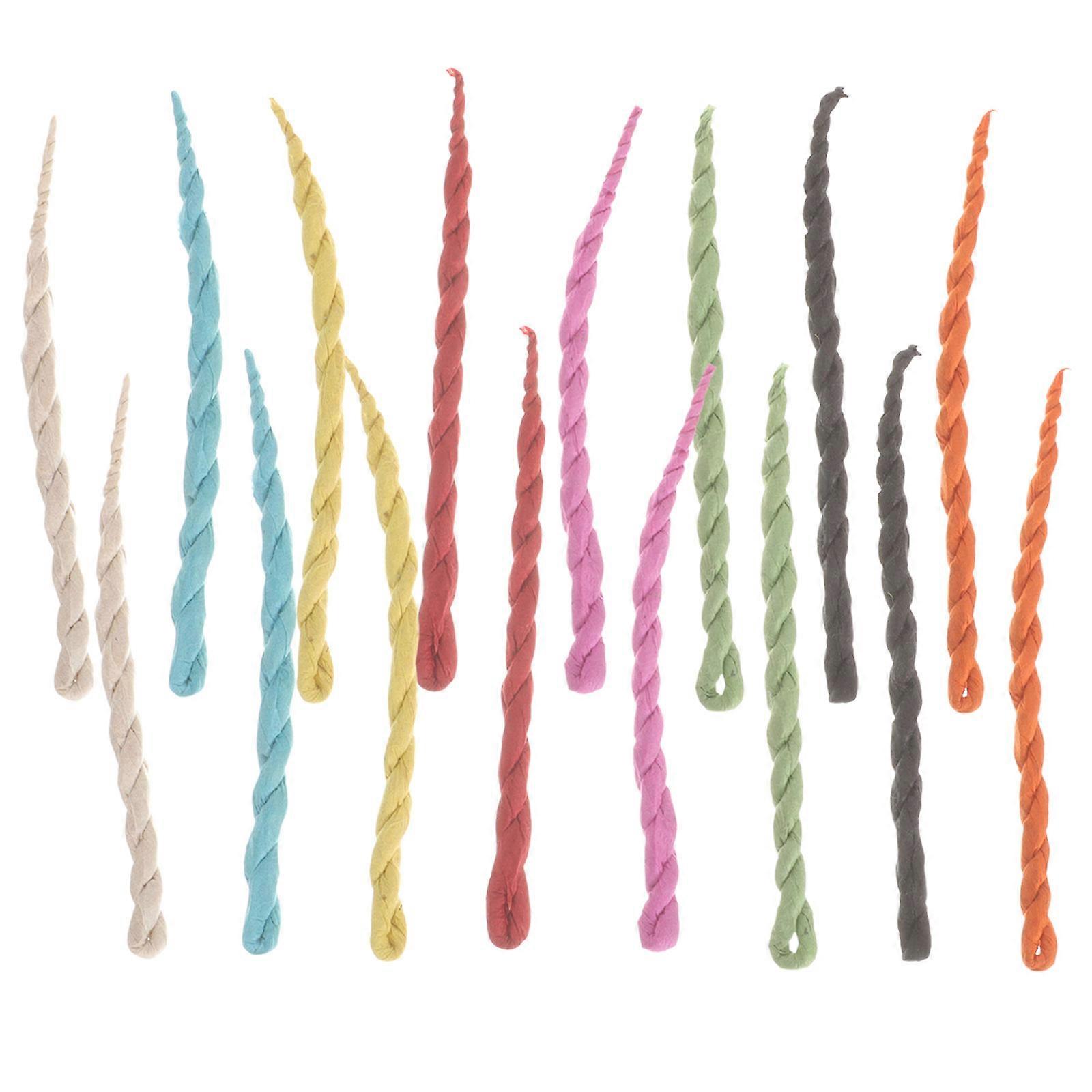 Fresh Air Rope Incense for Meditation Yoga Spa Aroma with Assorted Color and Synthetic Material