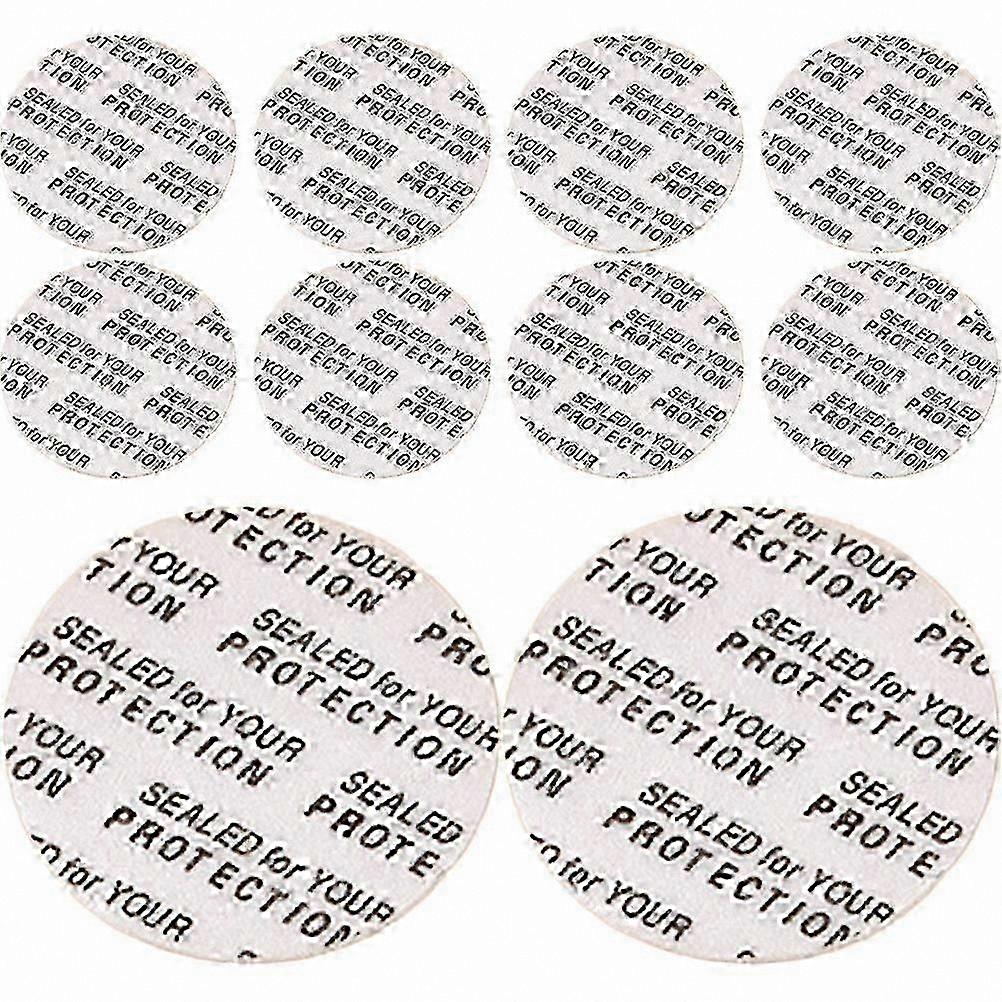 300-Pack Bottle Jar Can Sealing Gaskets Pressure Sensitive Safety Liners for Secure Storage