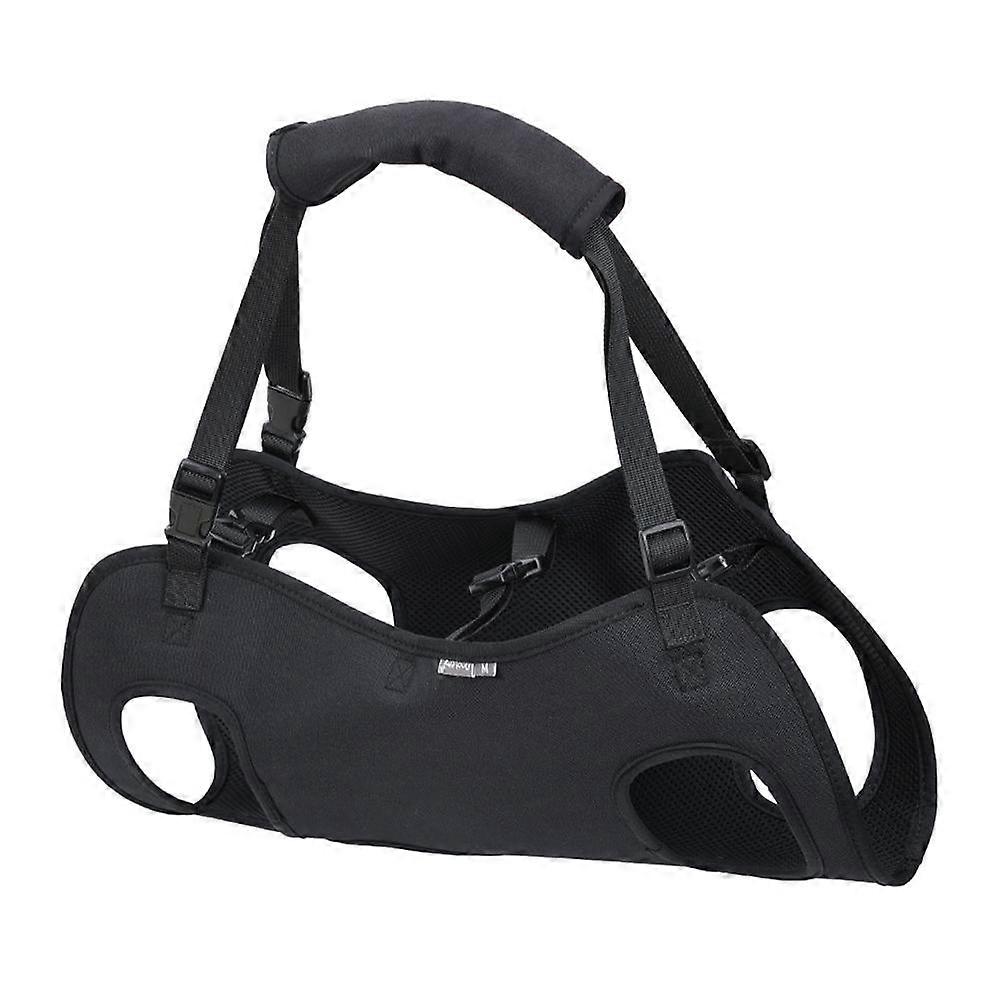 Arnês elevador para cães Help Em Up com alça, suporte completo para animais de estimação idosos e com deficiência, auxílio de mobilidade, para subir e descer escadas, tecido Oxford ajustável.