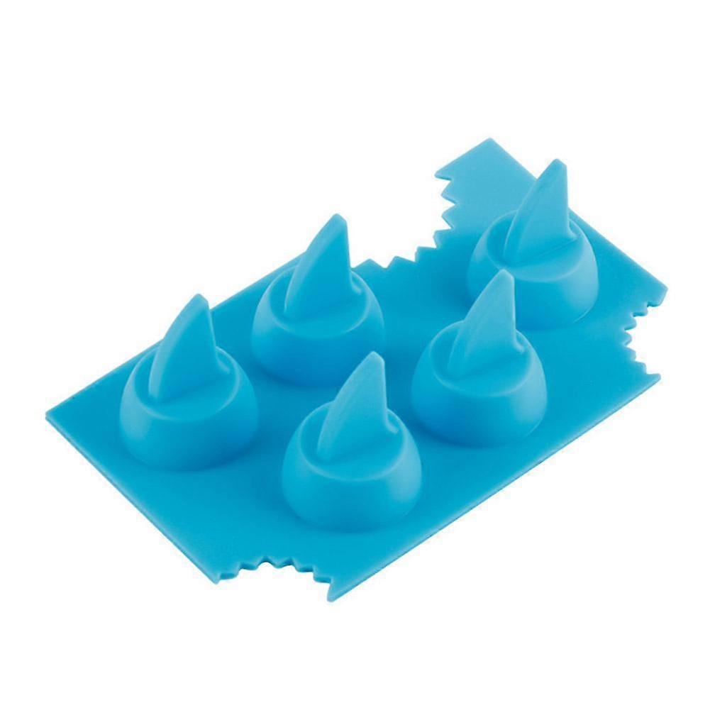 Silicone Trays For Freezer Shark Fin Shape Tray