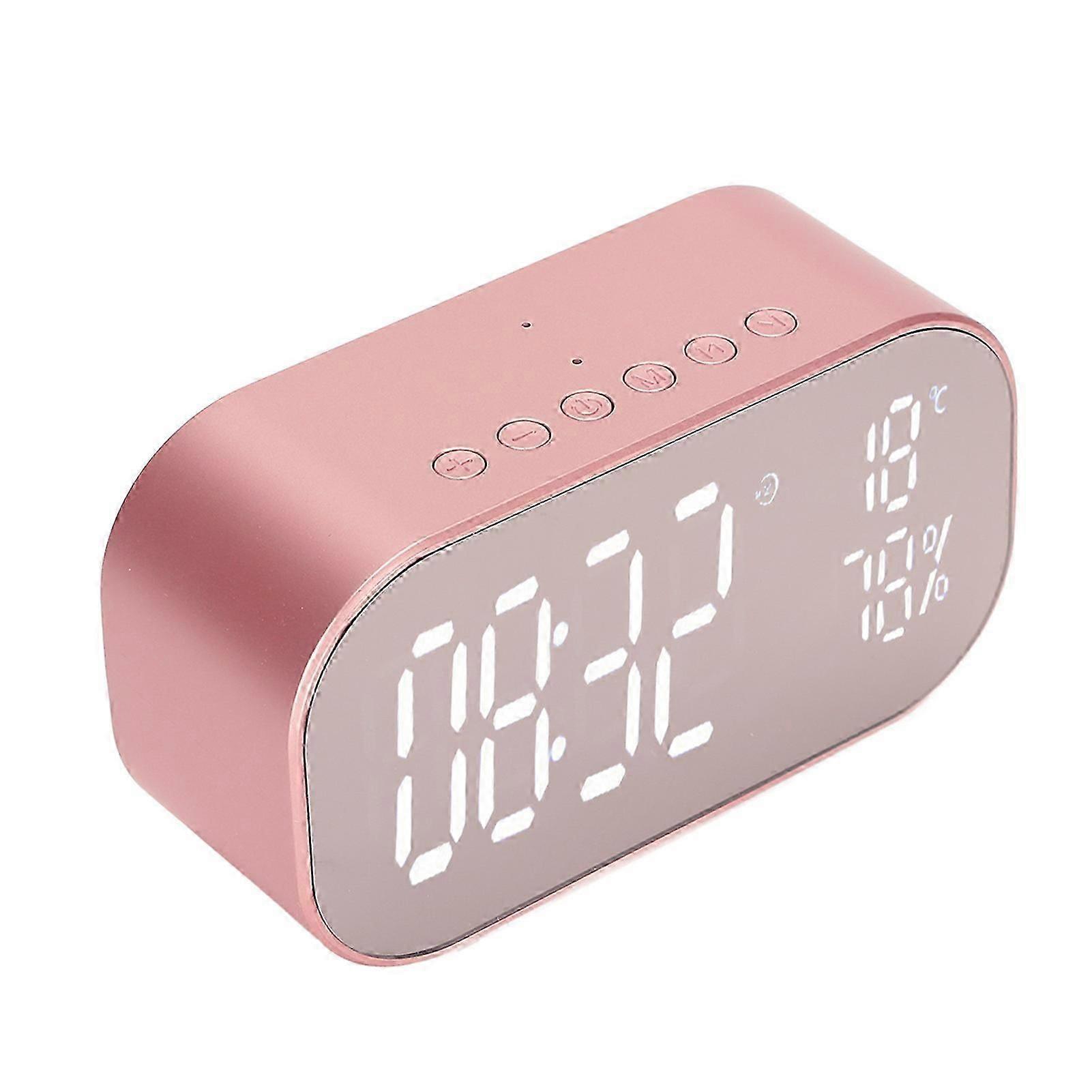 Alarm Clock Radio with FM Bluetooth Speaker and HD Call Microphone - Home Use