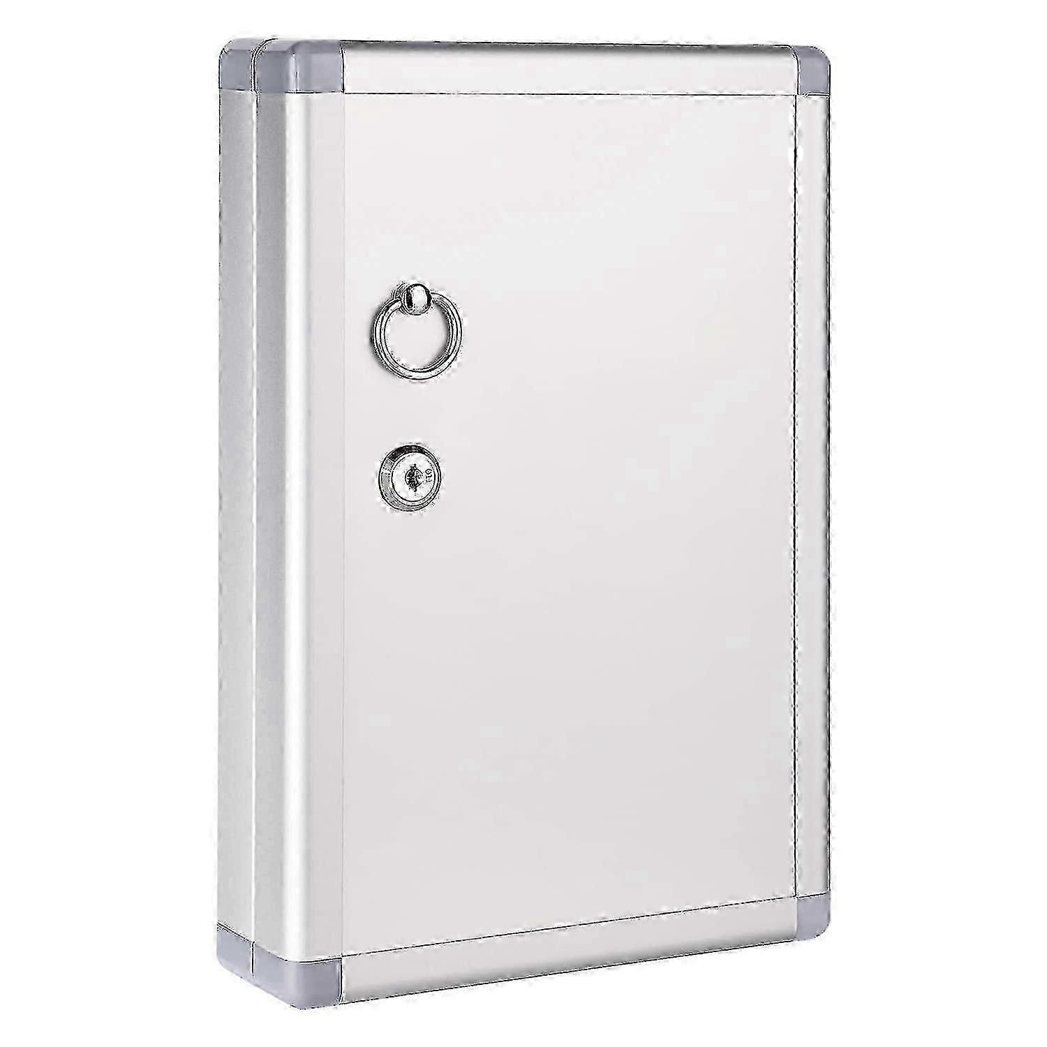 Armoire à clés argentée à 24 fentes