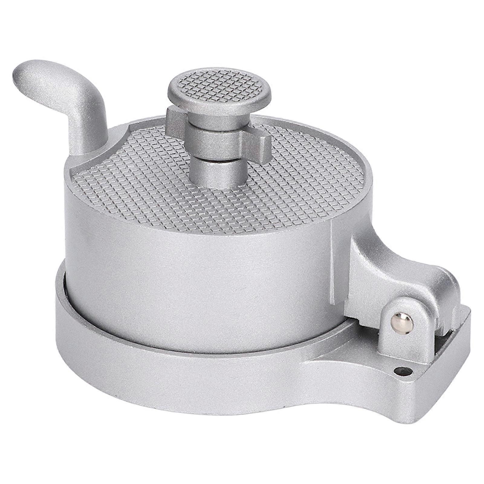 Durable Adjustable Aluminum Hamburger Press 668g Easy Clean