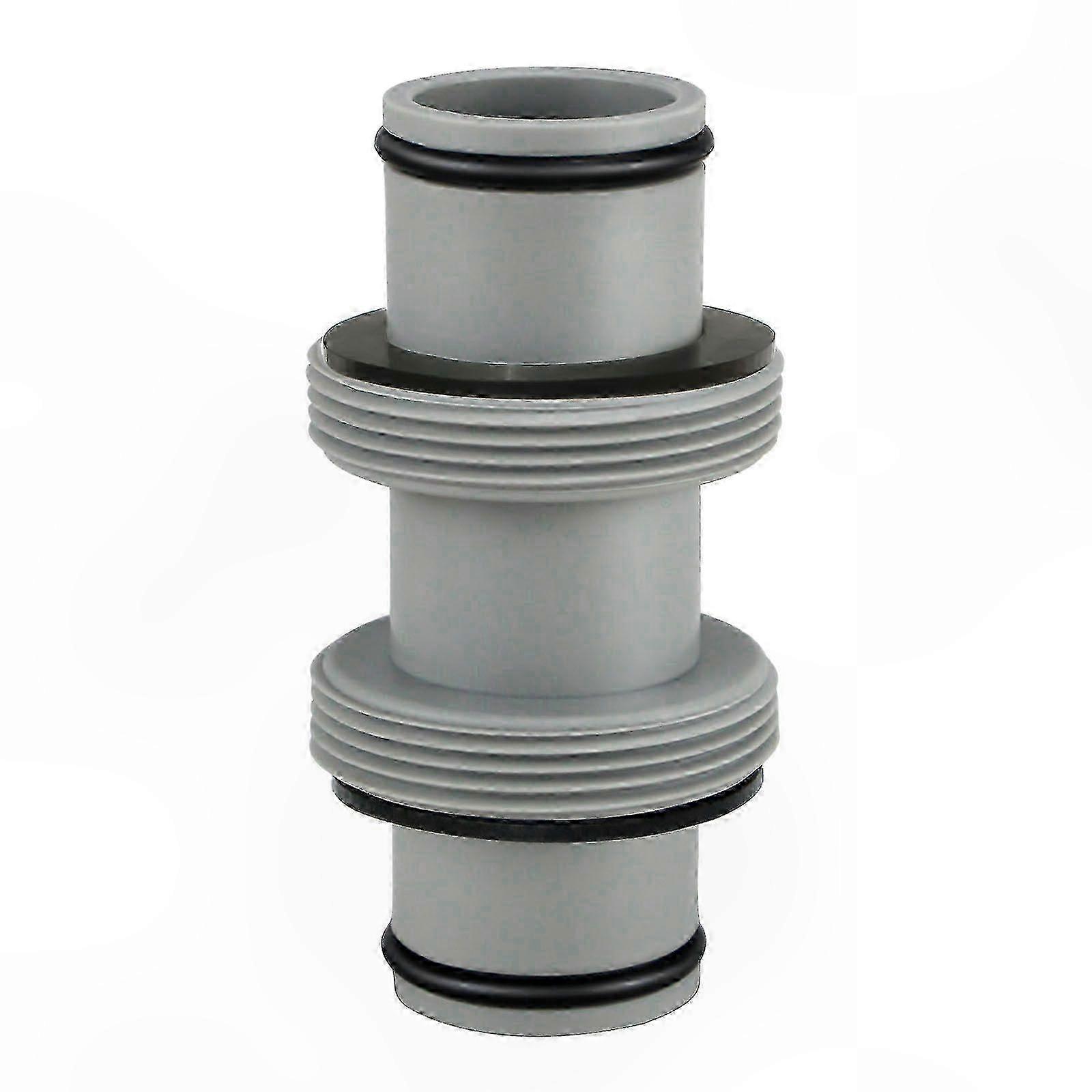 38mm Pool Hose Adapter for Above Ground Pools, Compatible with 38mm Hoses, Durable Pool Pump Connector for Easy Setup