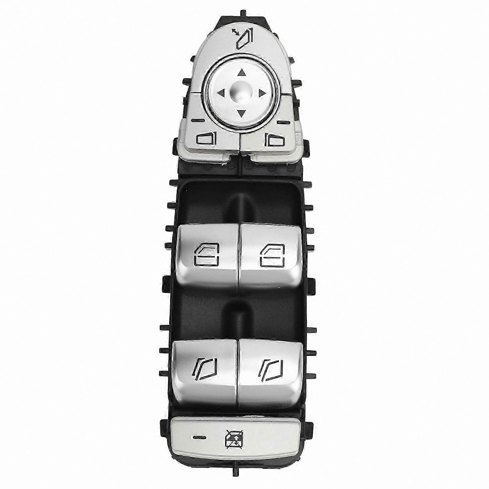 Left Driver Side Power Window Switch for V-Class W447 (2017-2023) Master Control Replacement 4479054303 Window Regulator Switch Panel Control Module