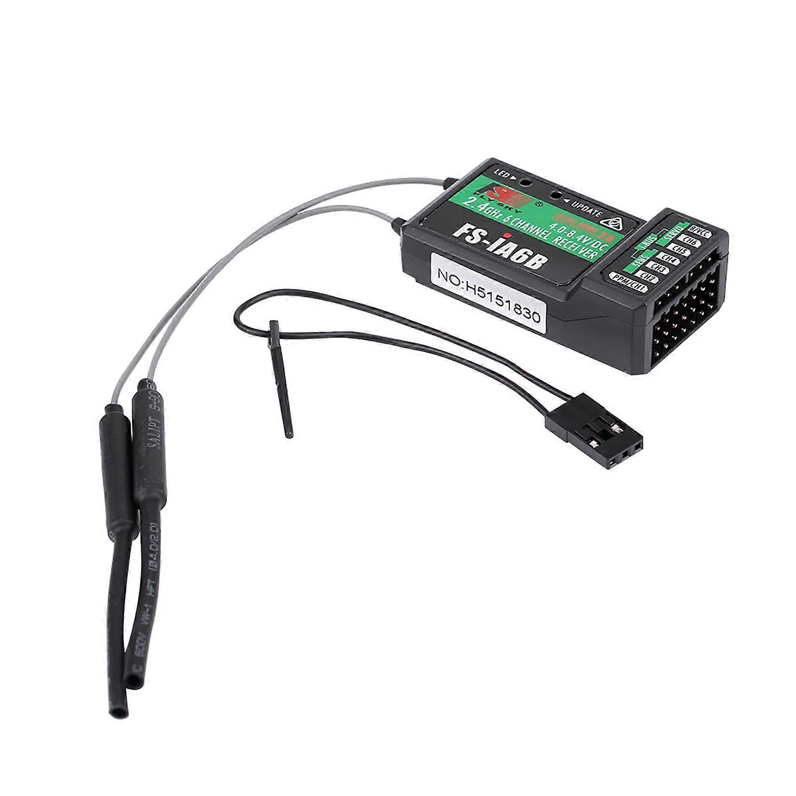 Flysky FSIA6B IA6B 2.4G 6CH RC Receiver PPM for FSI6X FSI6S I8 RC Transmitter